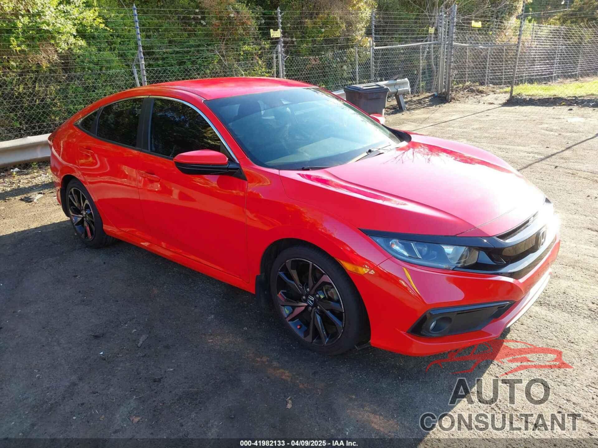 HONDA CIVIC 2020 - 2HGFC2F81LH555213