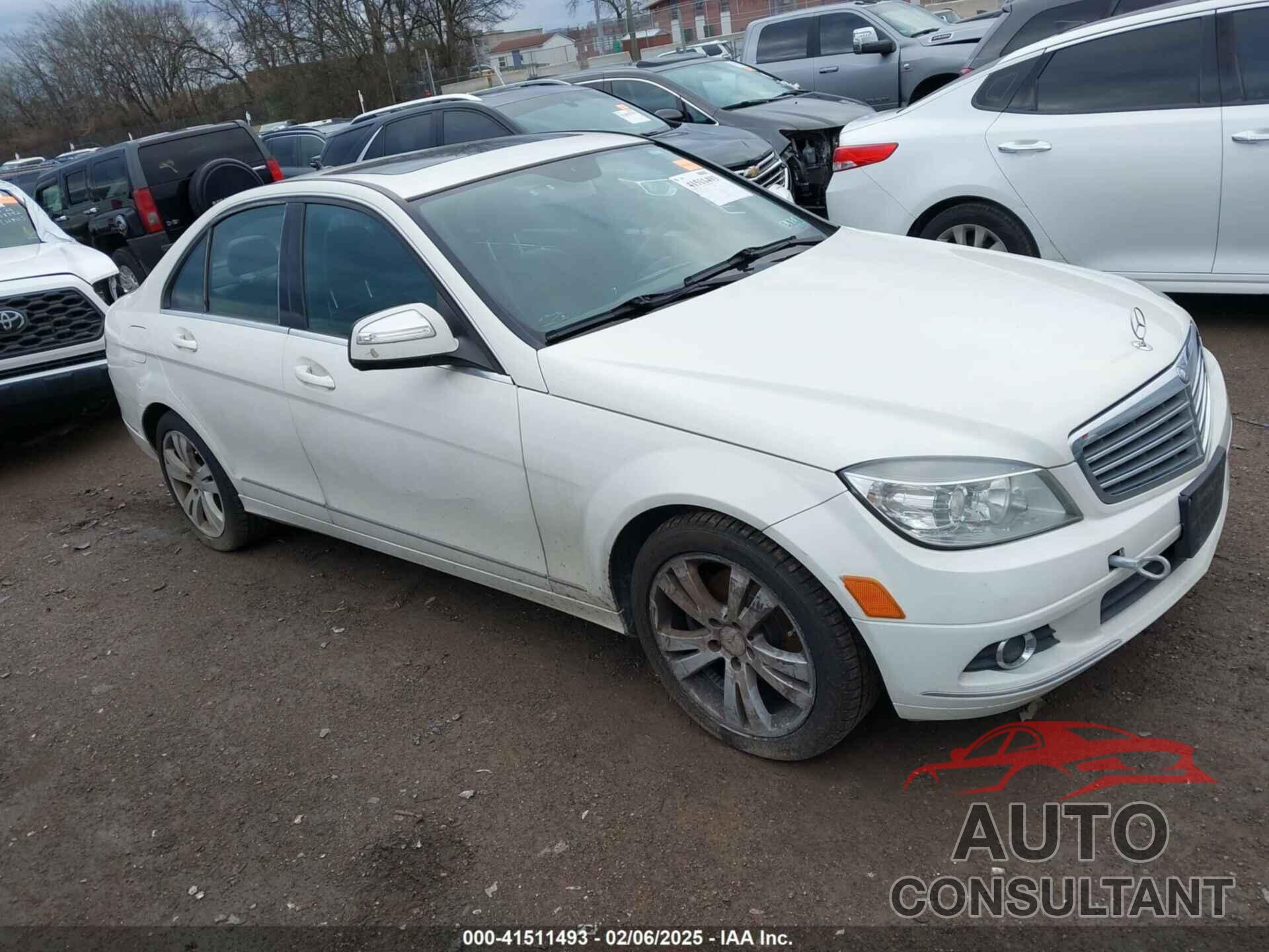MERCEDES-BENZ C 300 2009 - WDDGF81X69F308409