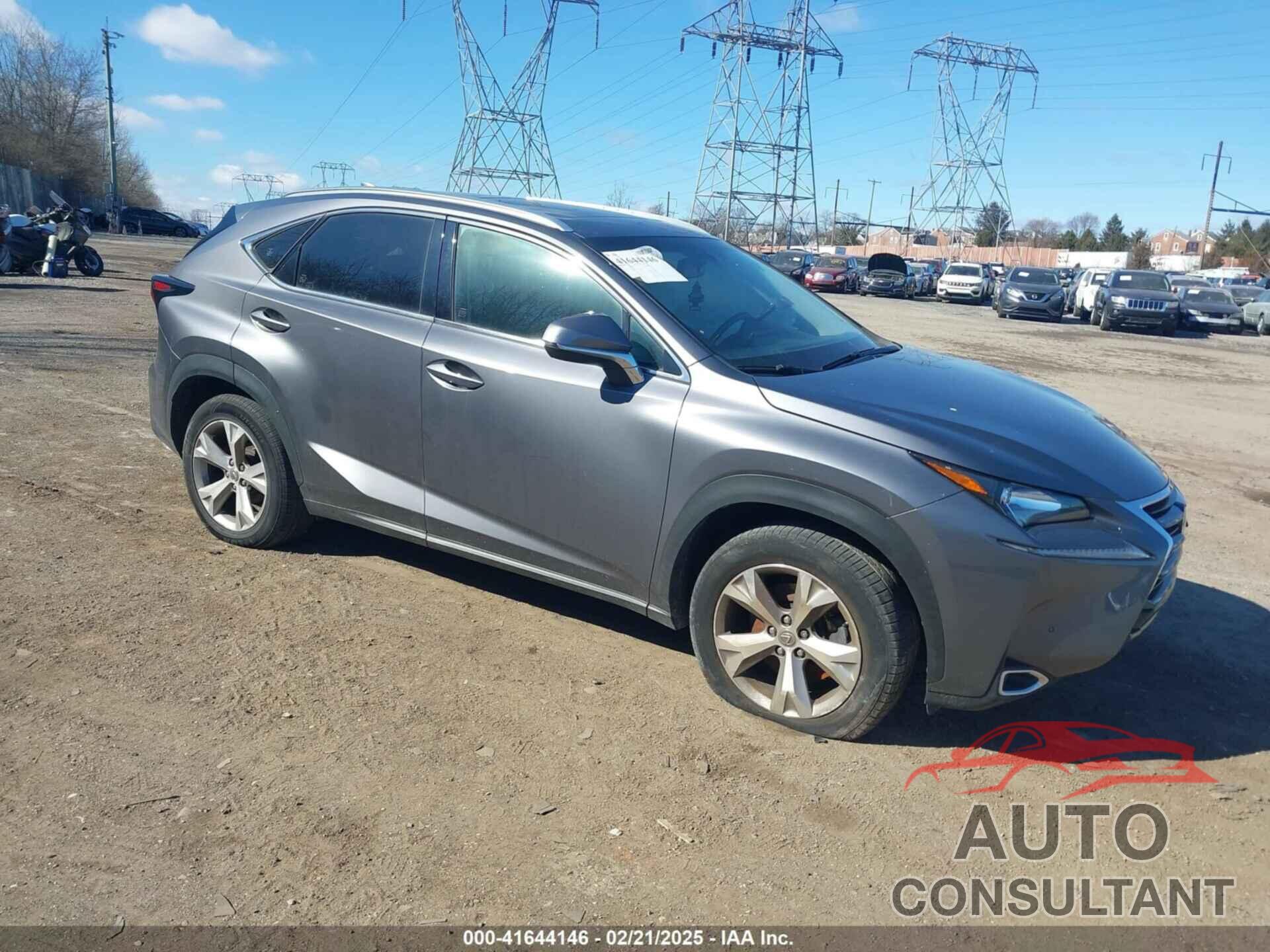 LEXUS NX 200T 2017 - JTJBARBZ5H2111761