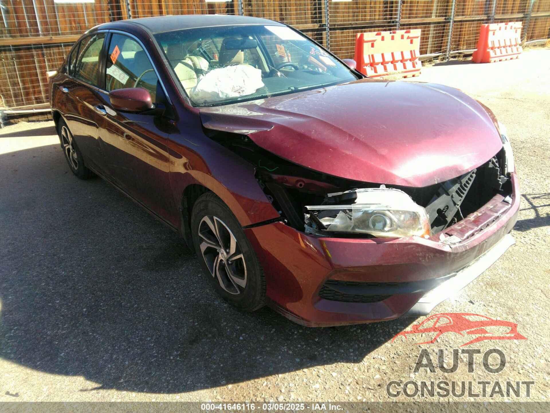 HONDA ACCORD 2017 - 1HGCR2F34HA187377