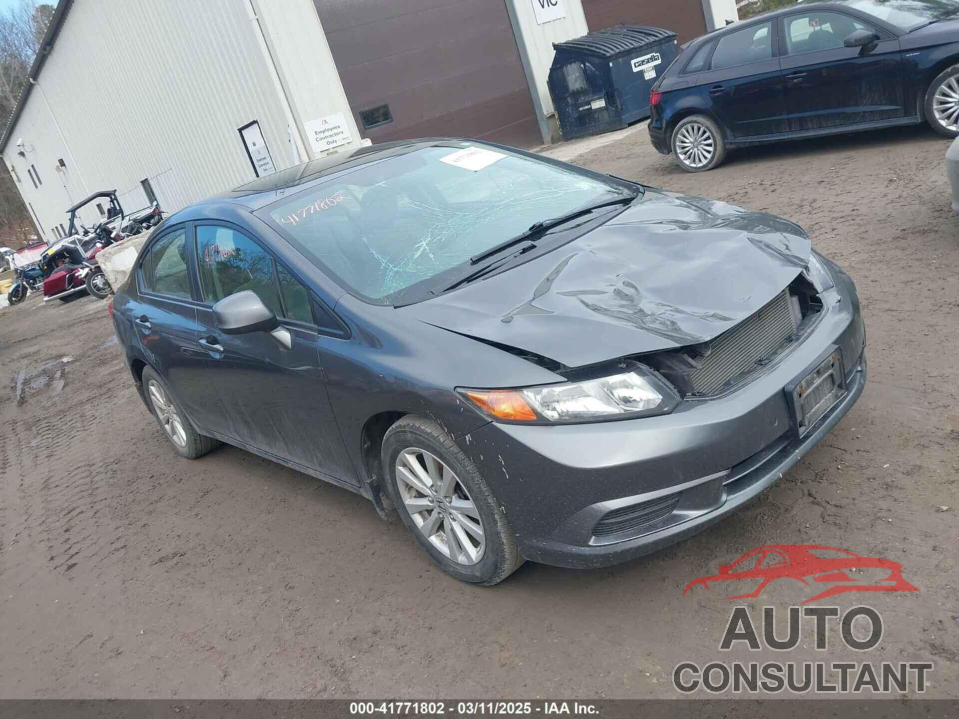 HONDA CIVIC 2012 - 2HGFB2F80CH502022
