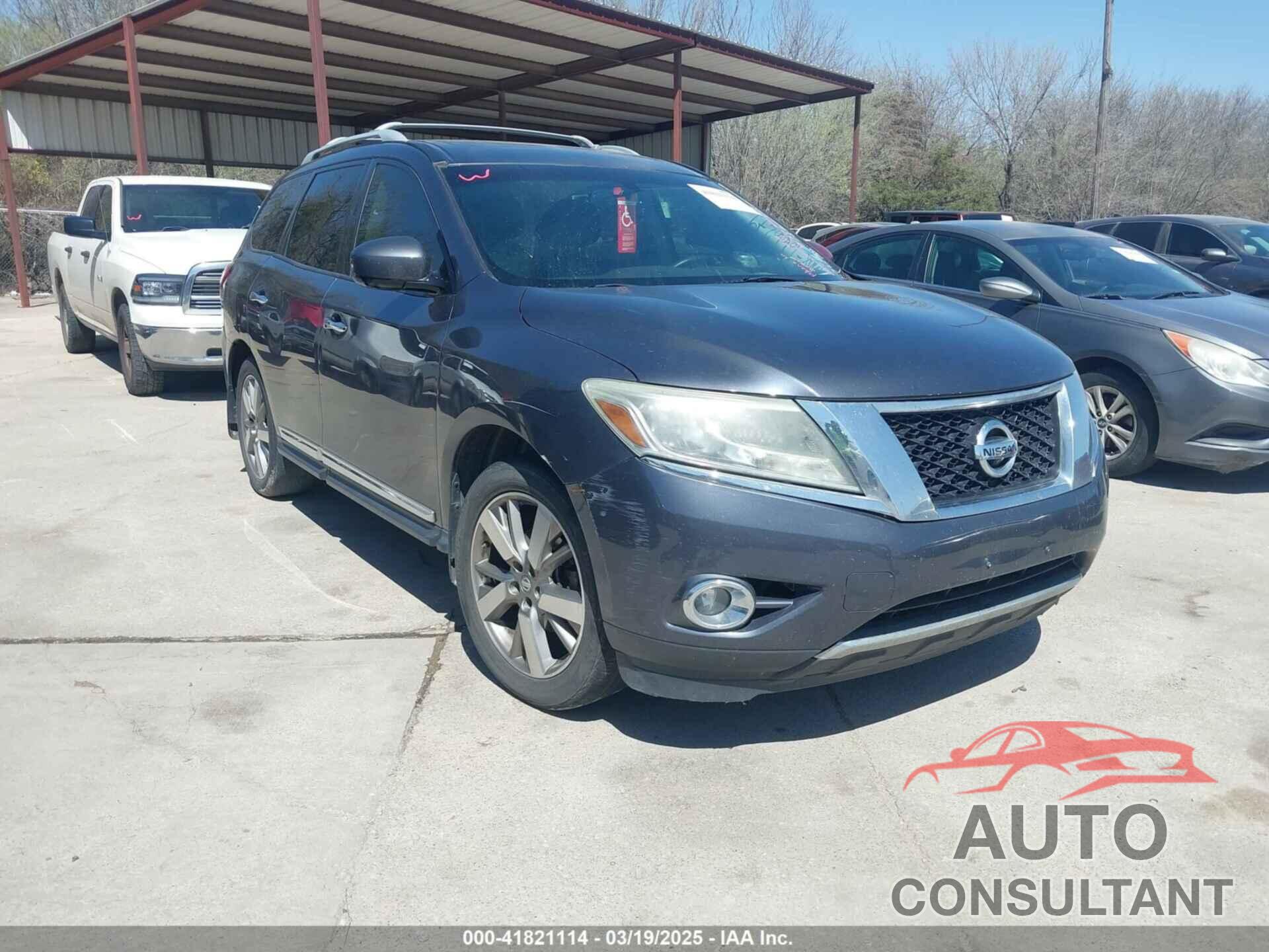 NISSAN PATHFINDER 2013 - 5N1AR2MN5DC666279
