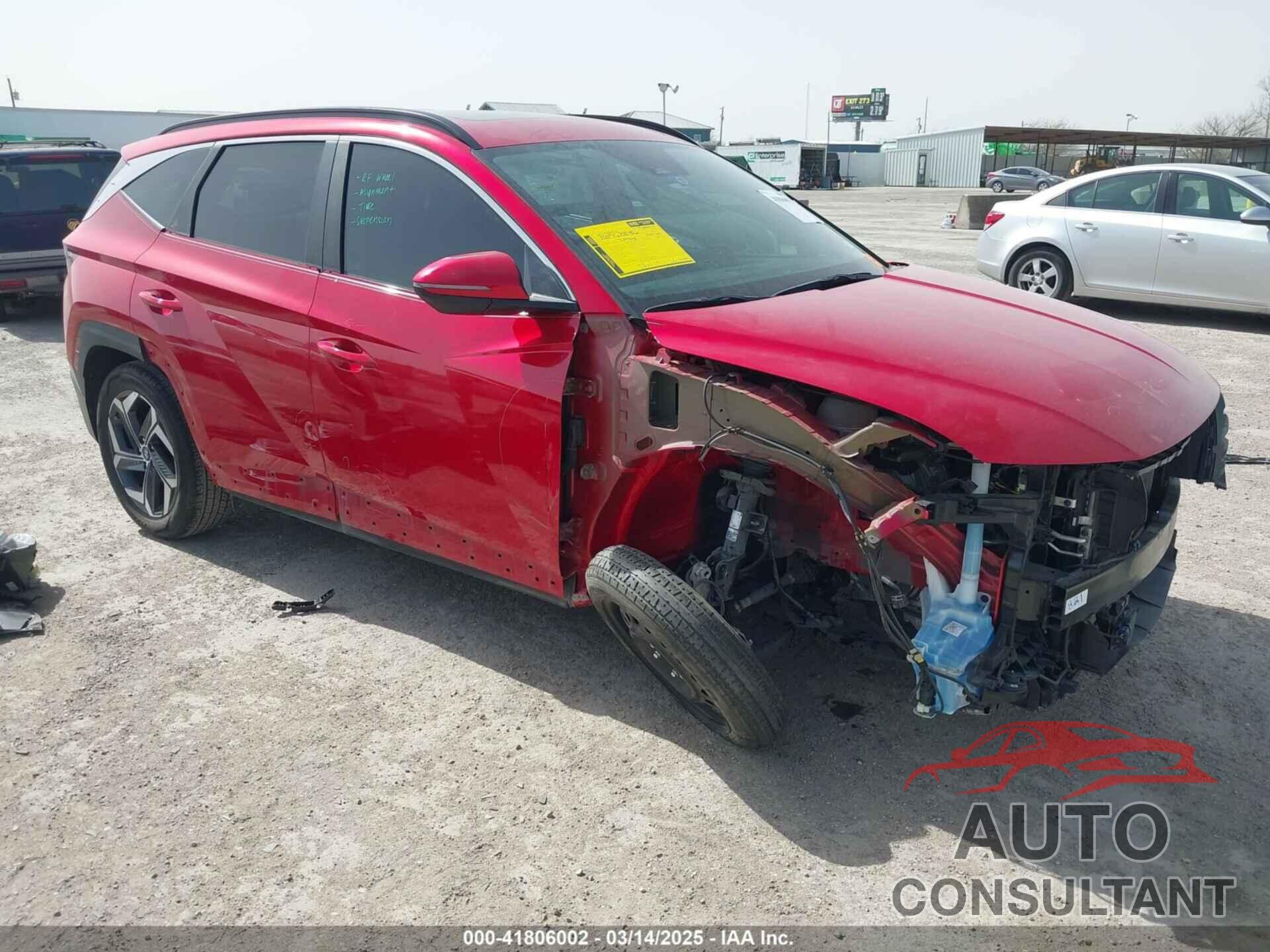 HYUNDAI TUCSON 2022 - 5NMJF3AE9NH083501