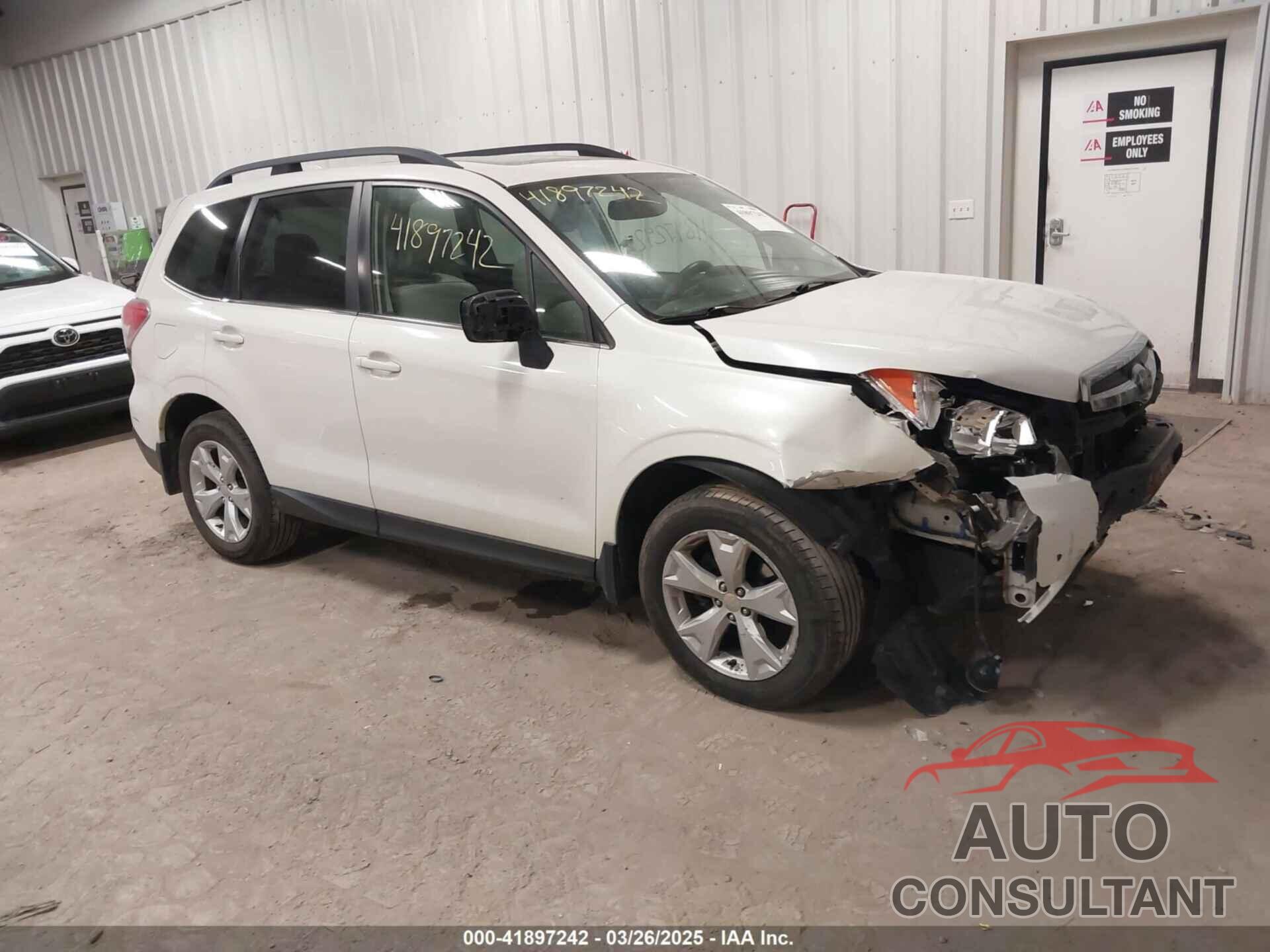 SUBARU FORESTER 2016 - JF2SJAKC6GH451840