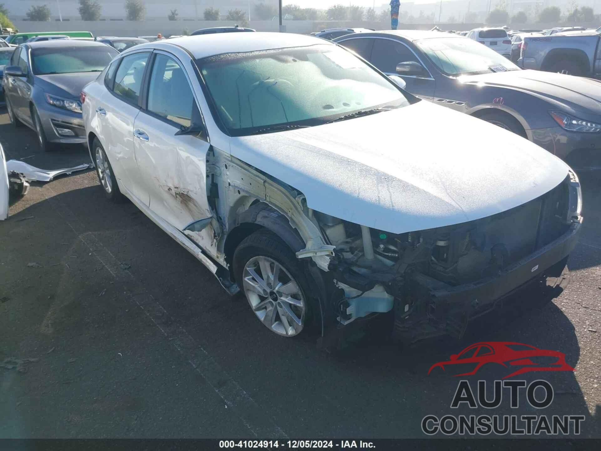 KIA OPTIMA 2016 - KNAGT4L36G5101010