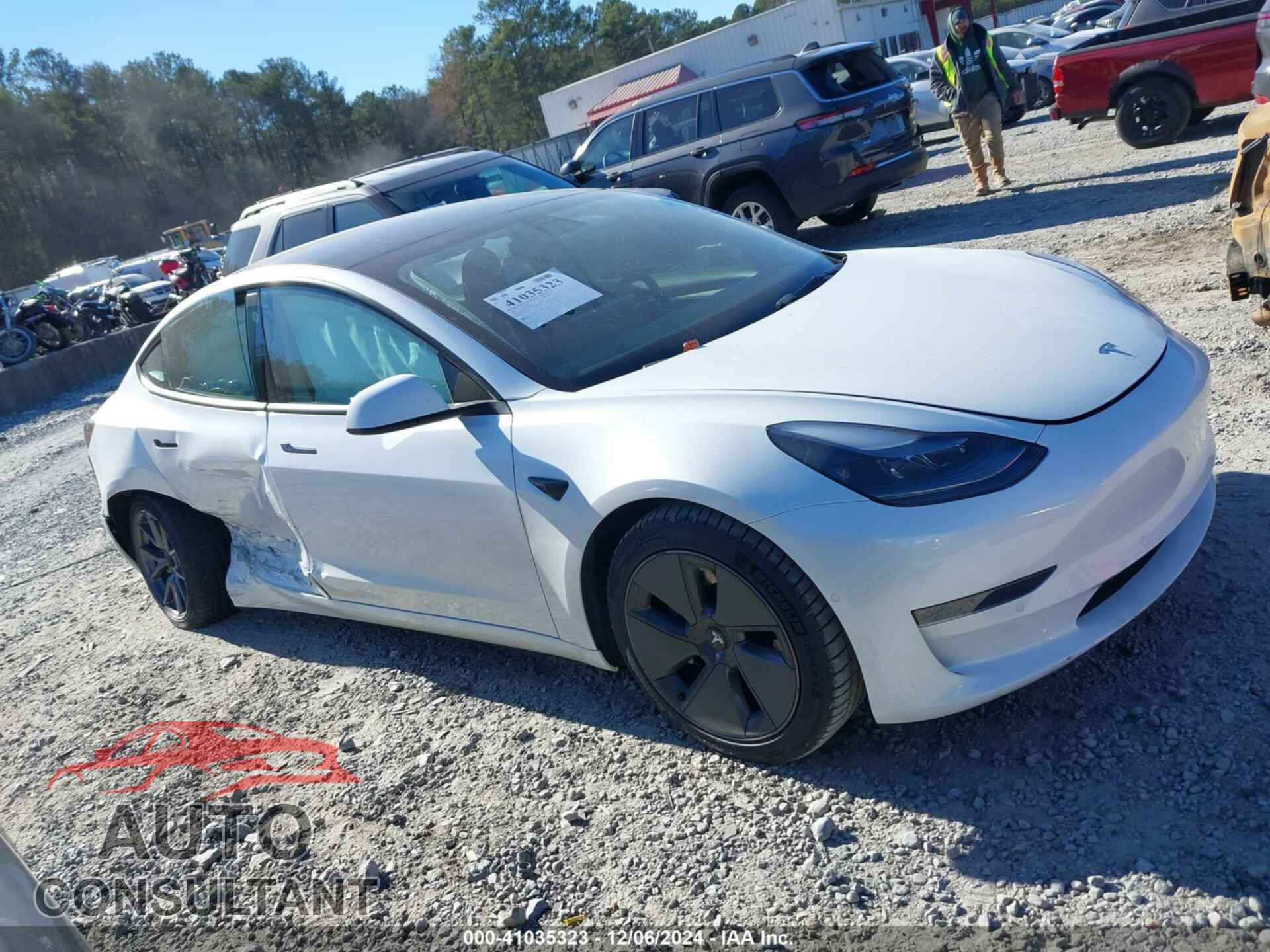 TESLA MODEL 3 2021 - 5YJ3E1EA7MF086856