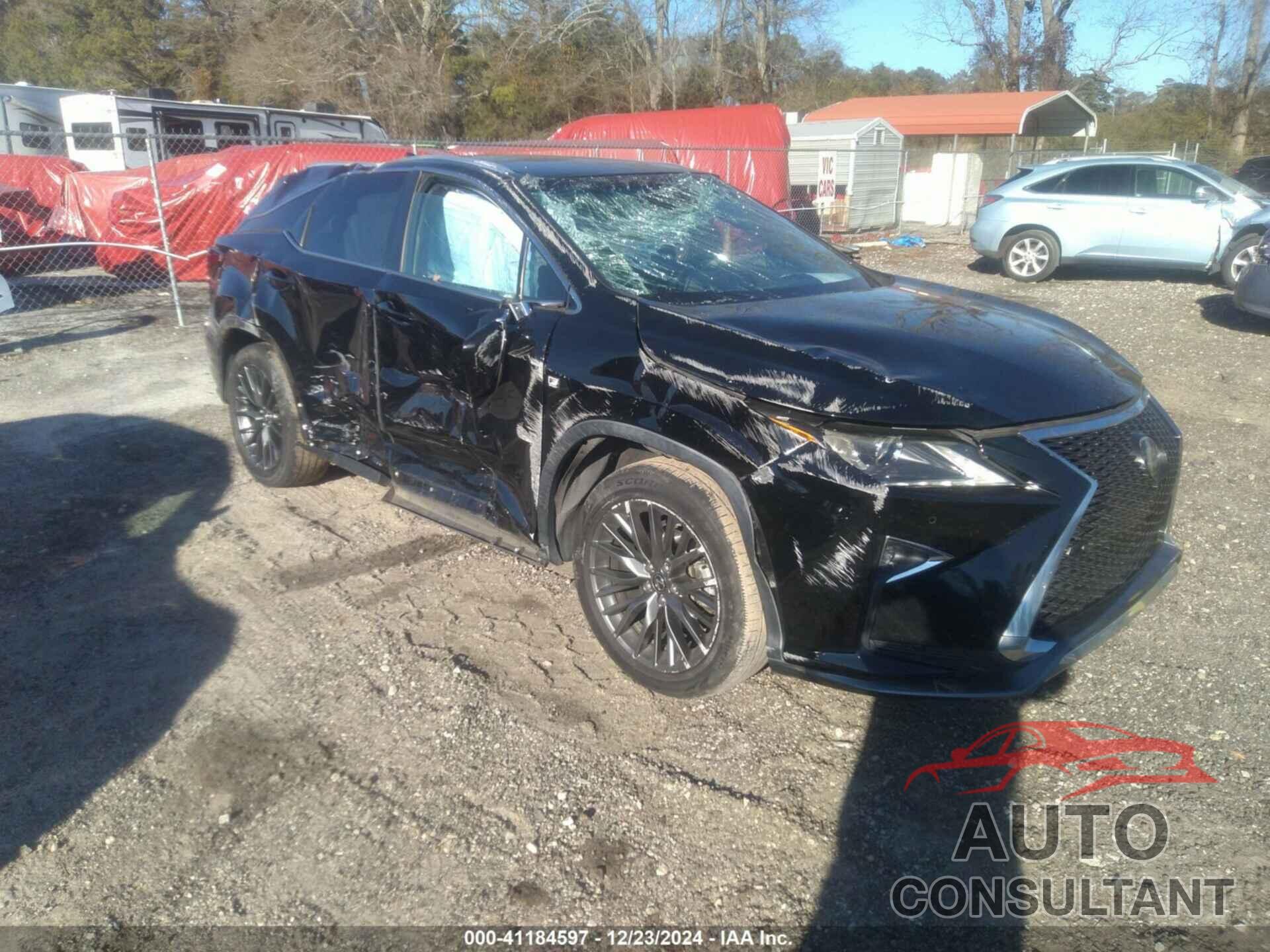 LEXUS RX 450H 2016 - 2T2BGMCA6GC002380