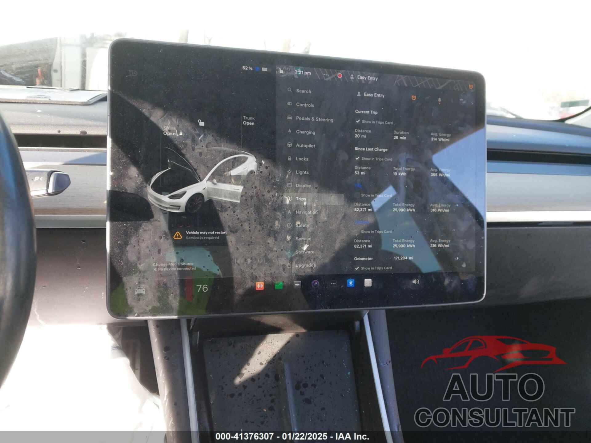 TESLA MODEL 3 2018 - 5YJ3E1EBXJF072728