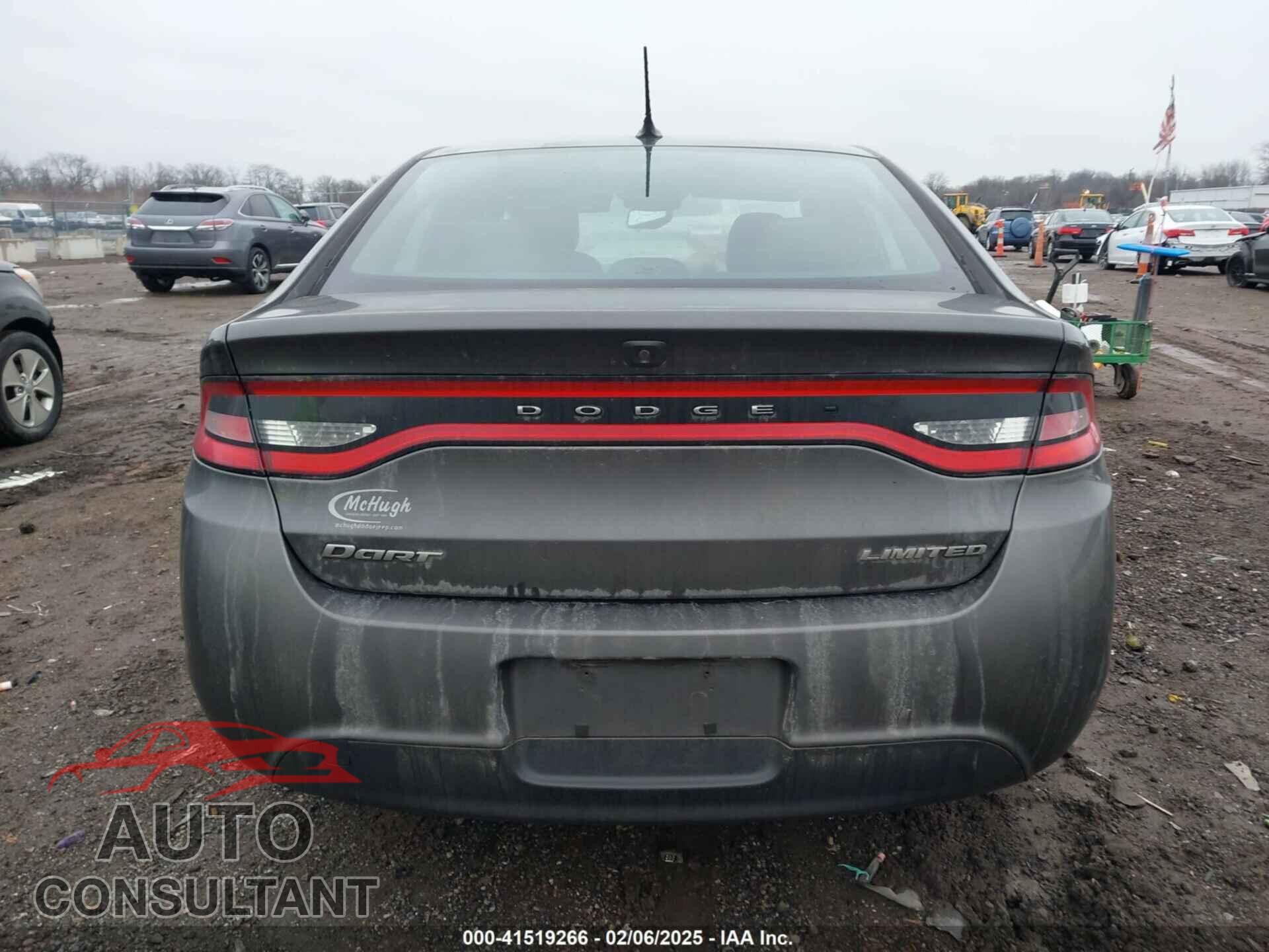 DODGE DART 2015 - 1C3CDFCB9FD111444