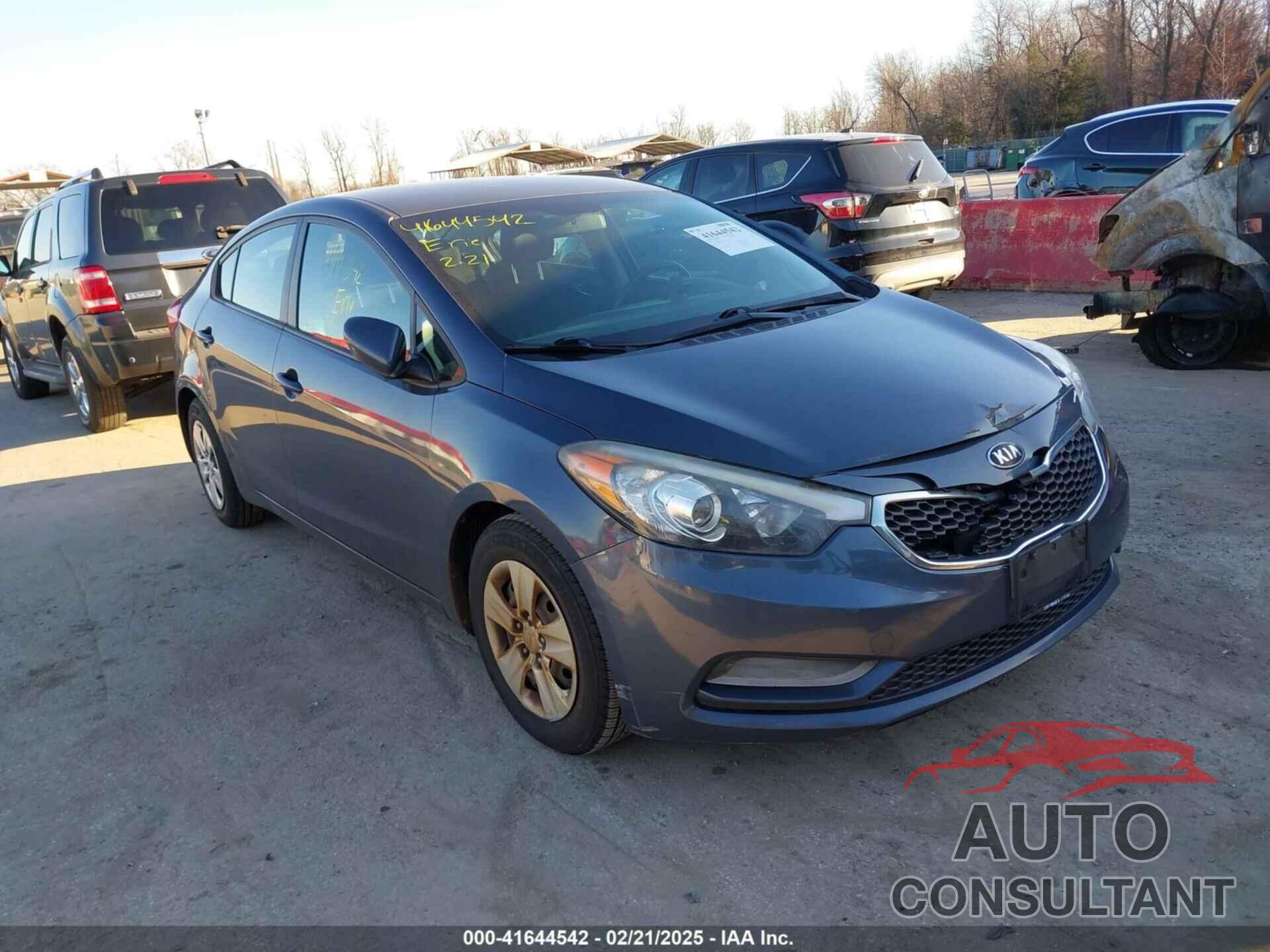 KIA FORTE 2016 - KNAFK4A62G5454145