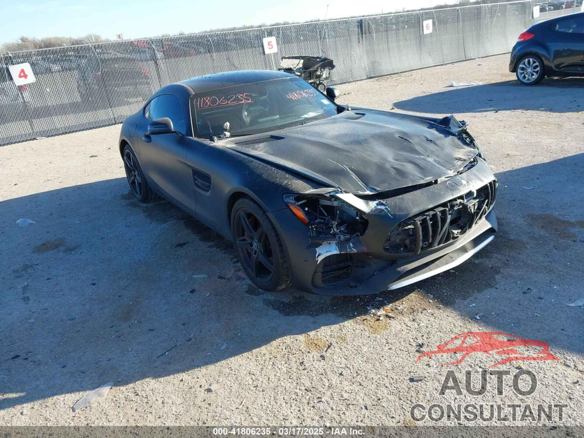 MERCEDES-BENZ AMG GT 2017 - WDDYJ7HA5HA012209