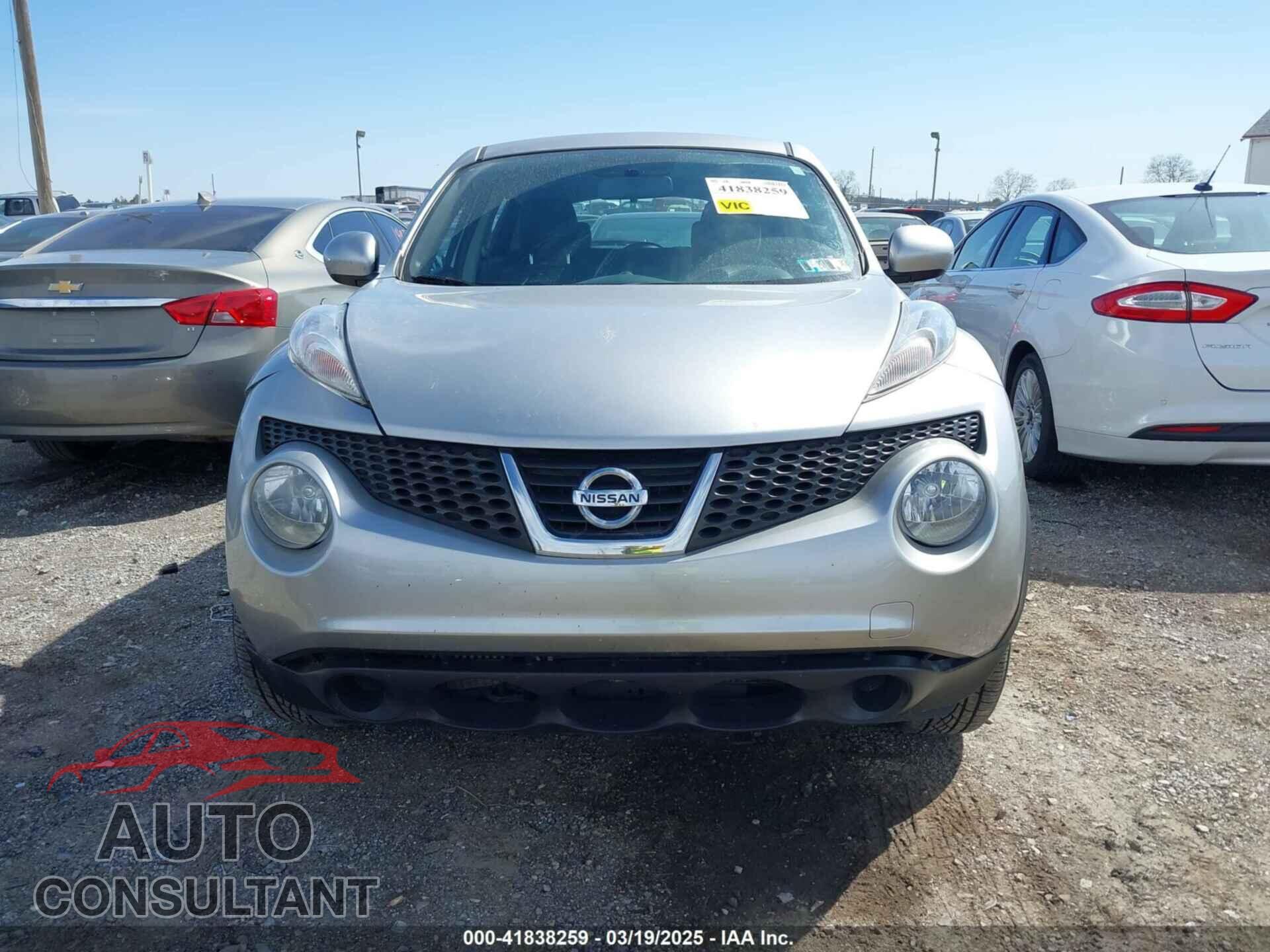 NISSAN JUKE 2011 - JN8AF5MVXBT012877