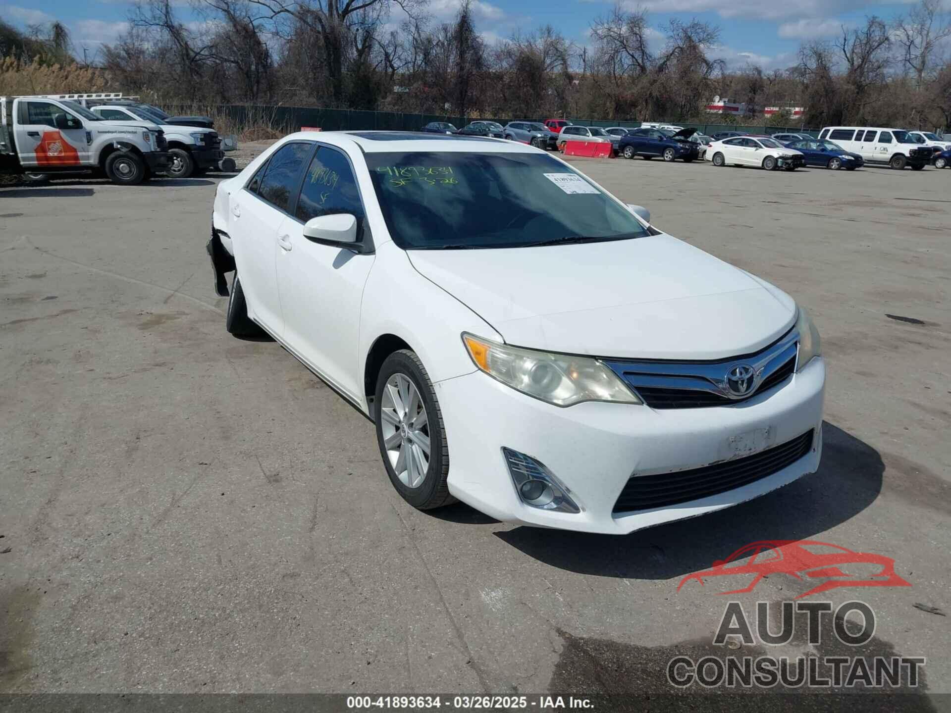 TOYOTA CAMRY 2012 - 4T1BF1FK5CU560031