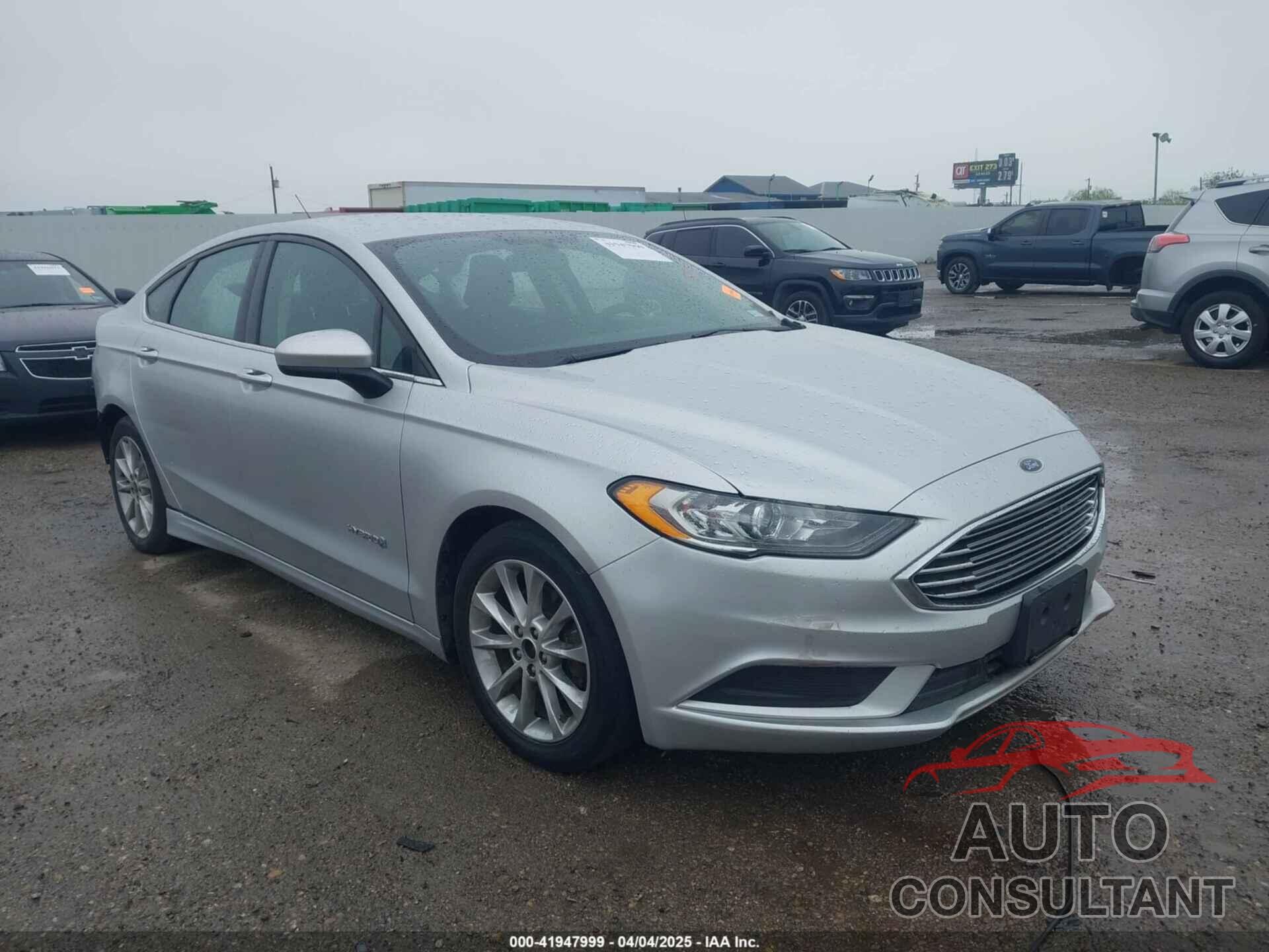 FORD FUSION HYBRID 2017 - 3FA6P0LU4HR217864