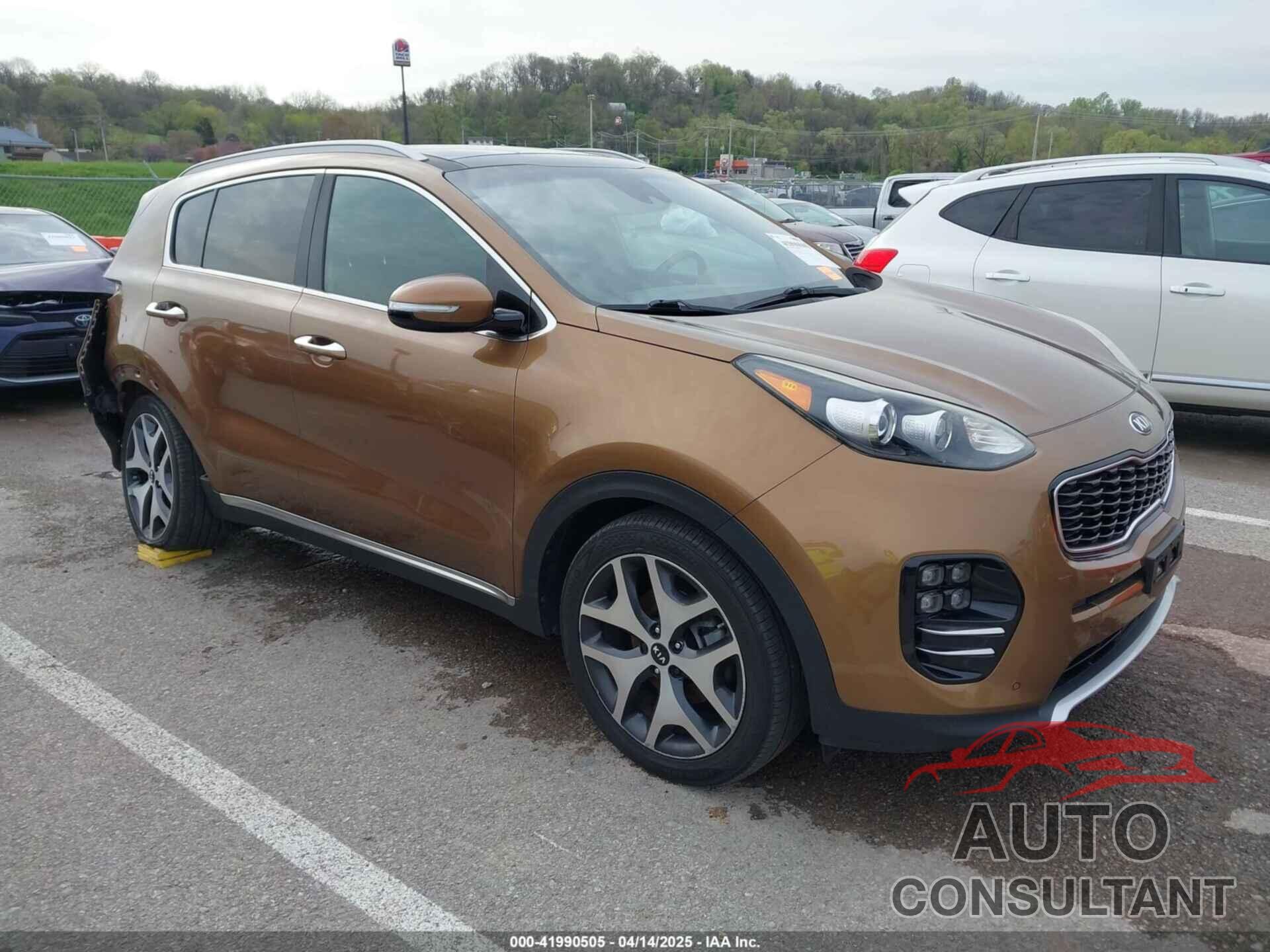 KIA SPORTAGE 2017 - KNDPR3A66H7075703