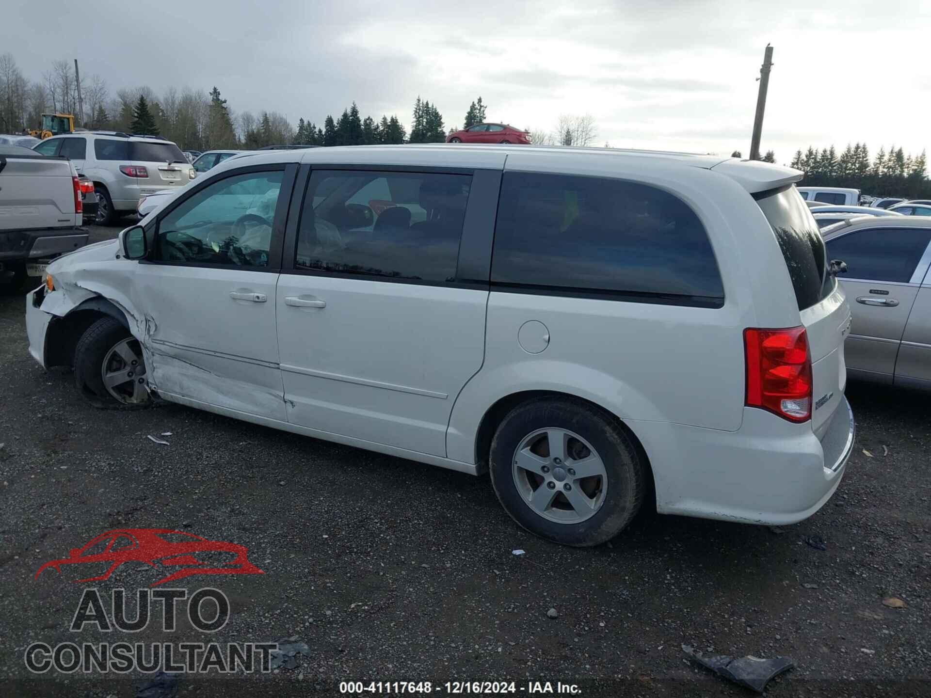 DODGE GRAND CARAVAN 2013 - 2C4RDGCG0DR536780