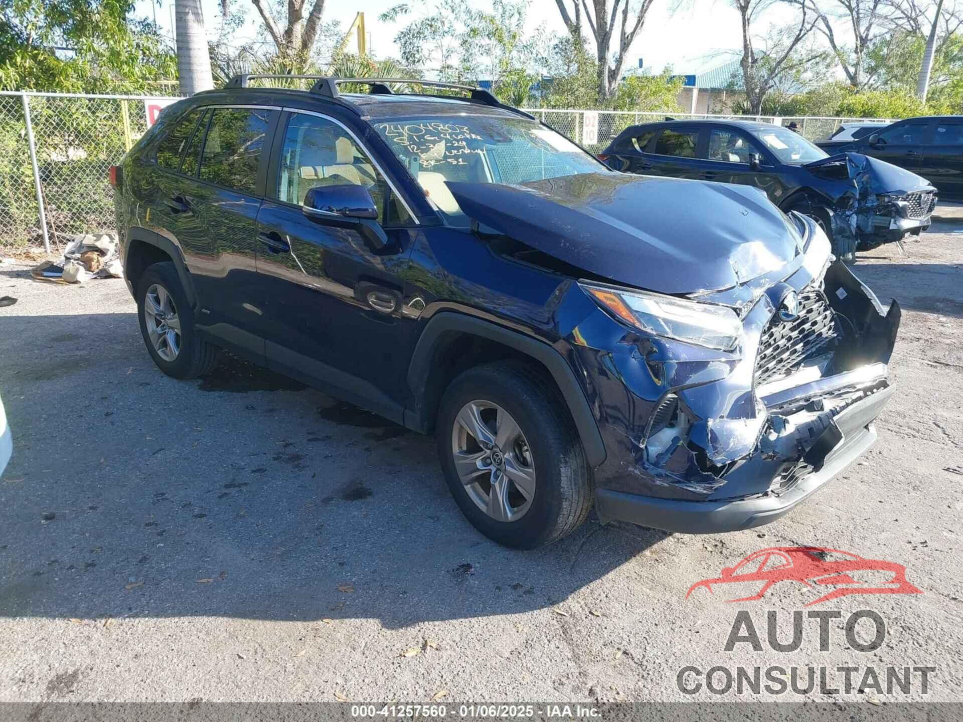 TOYOTA RAV4 HYBRID 2022 - 2T3RWRFV5NW133076