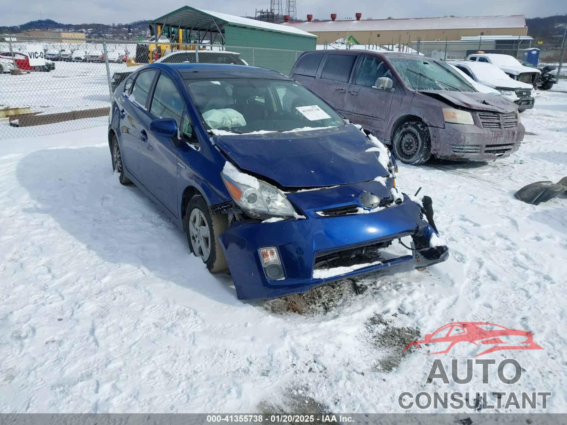 TOYOTA PRIUS 2010 - JTDKN3DU8A0037887