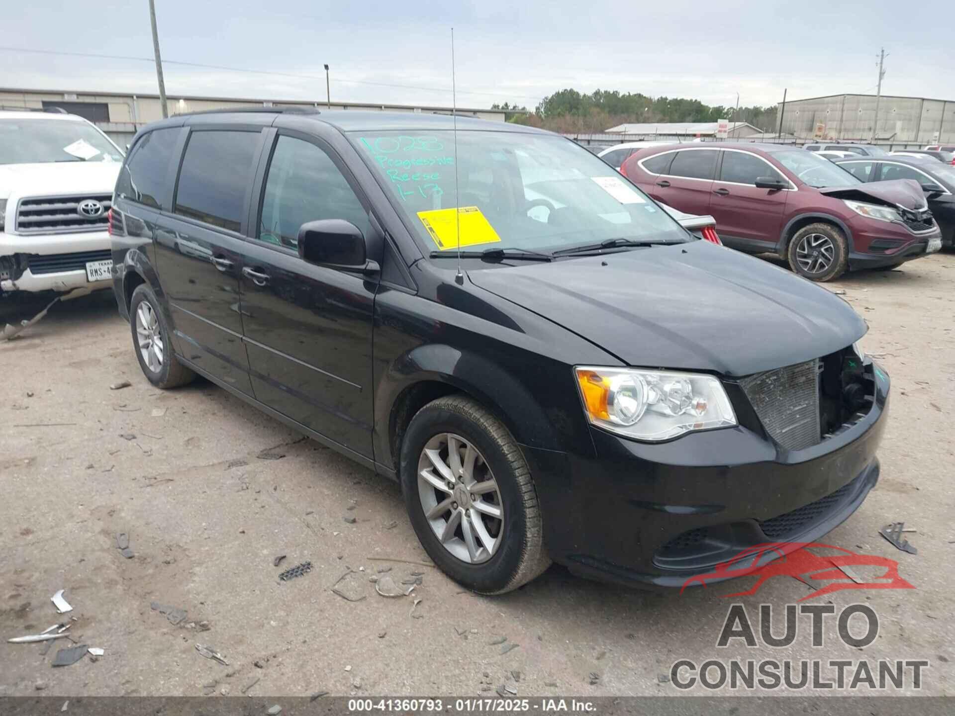 DODGE GRAND CARAVAN 2016 - 2C4RDGCG3GR224697