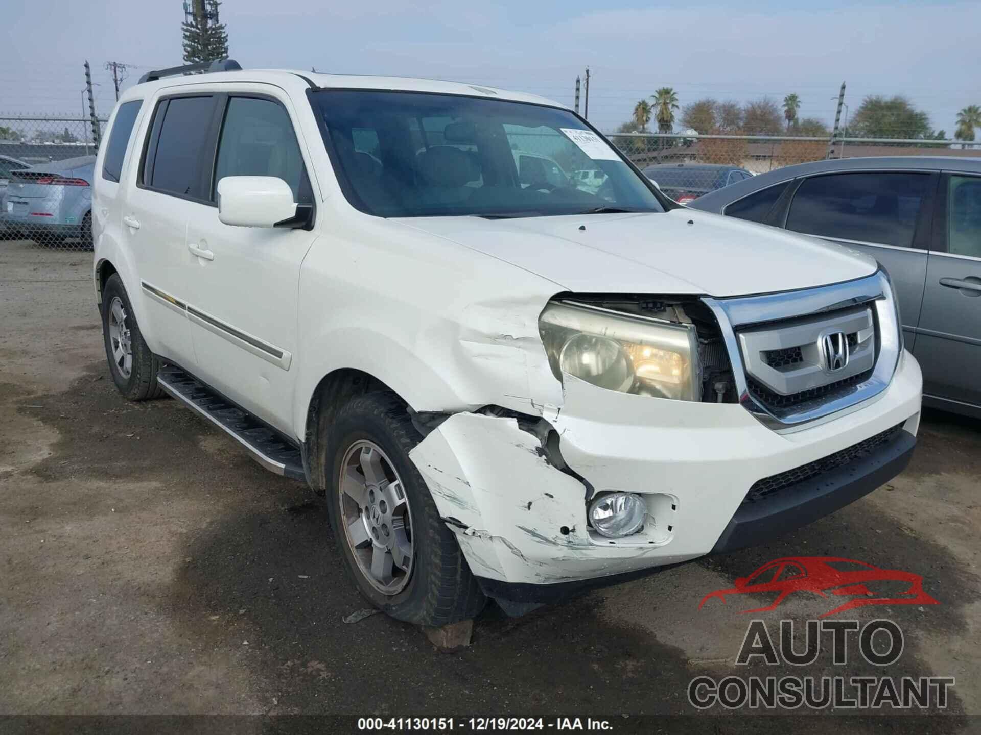 HONDA PILOT 2011 - 5FNYF4H99BB025849