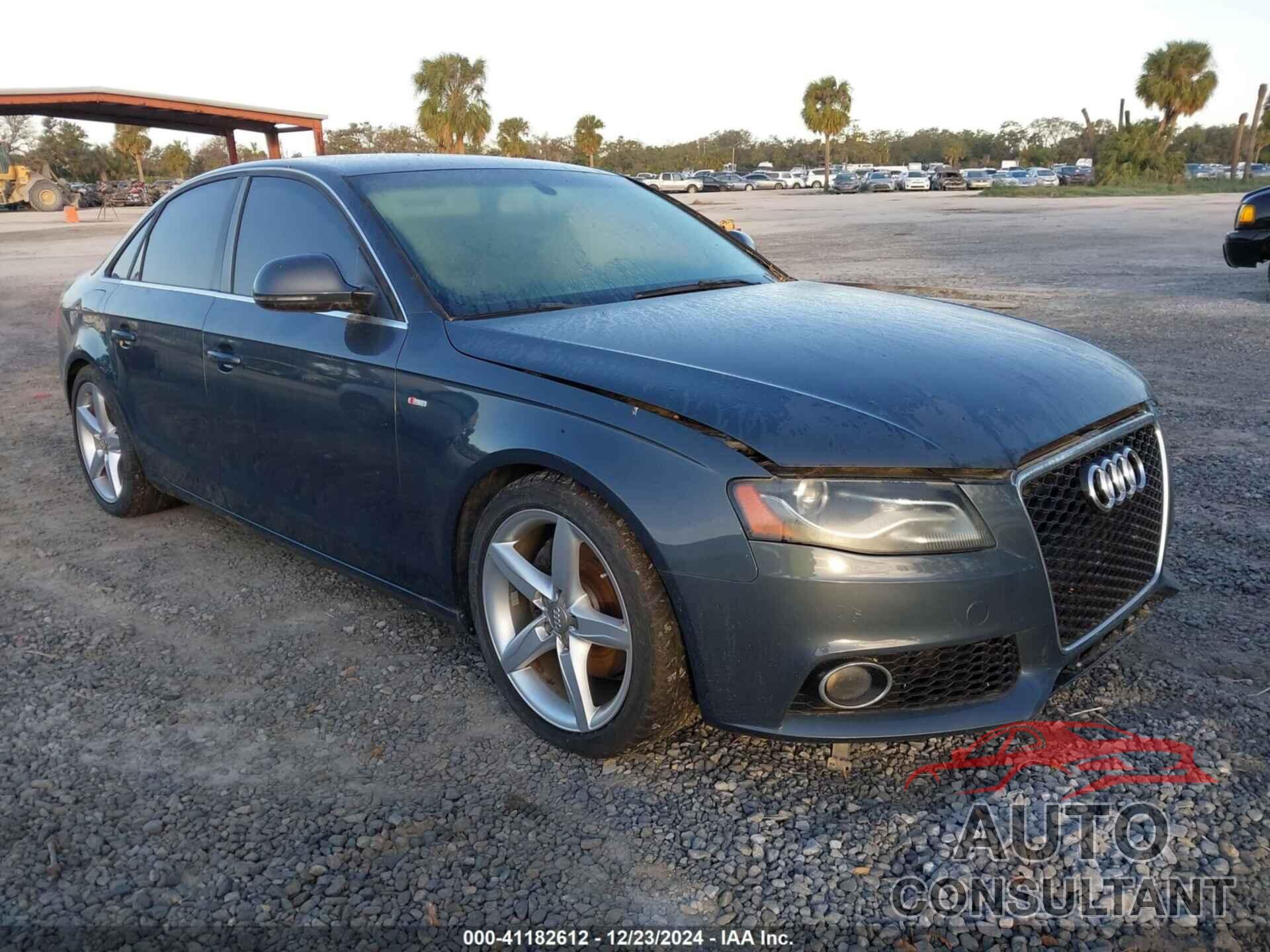 AUDI A4 2009 - WAUMK78K89A135306