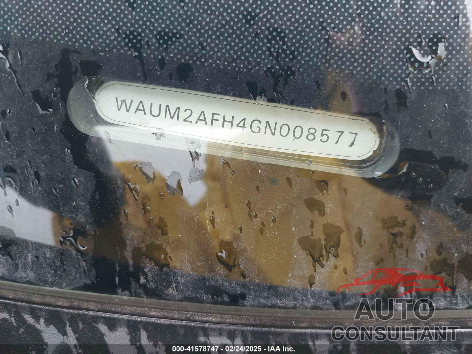 AUDI A5 2016 - WAUM2AFH4GN008577