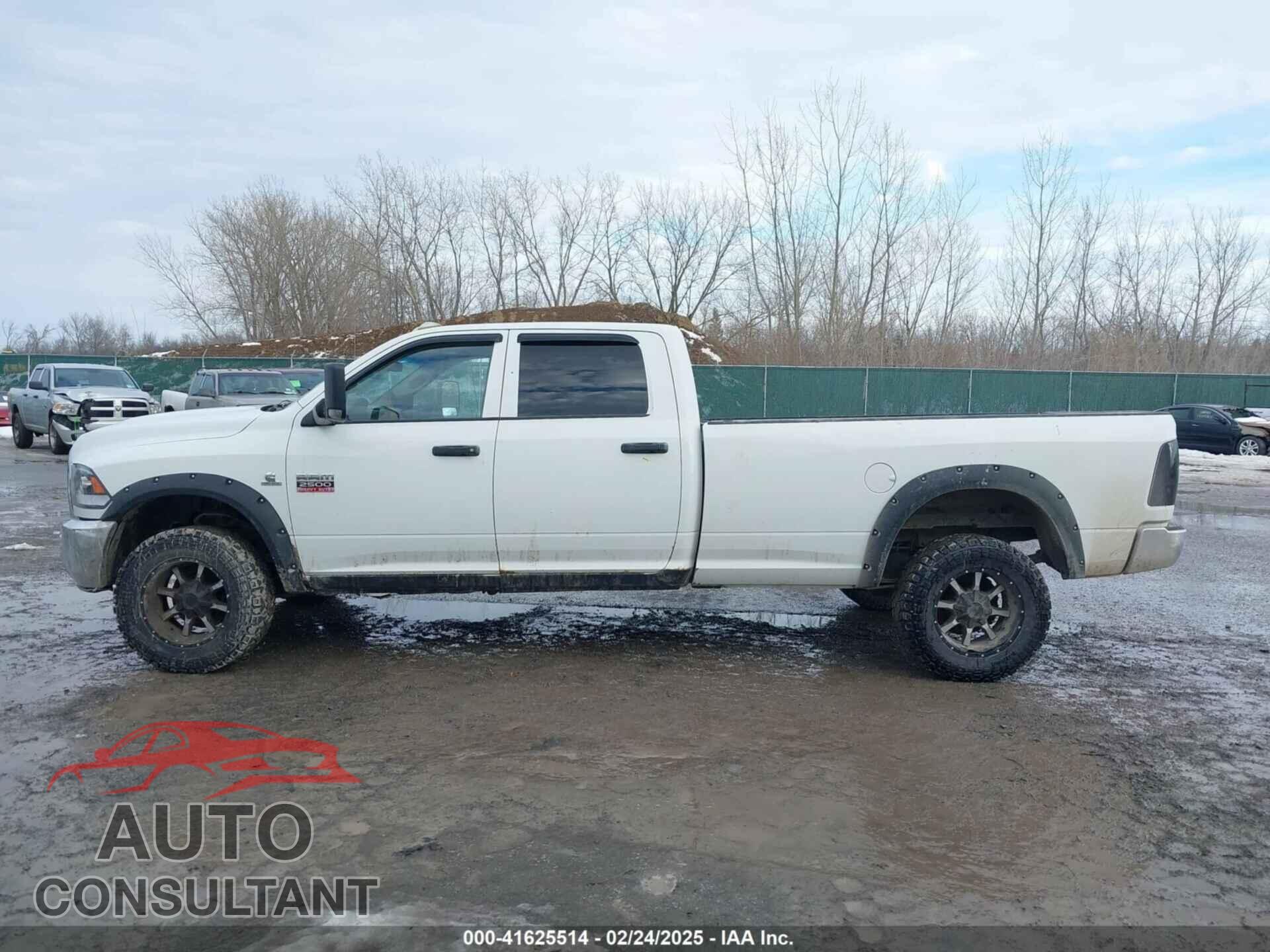 DODGE RAM 2500 2012 - 3C6UD5HL2CG109603