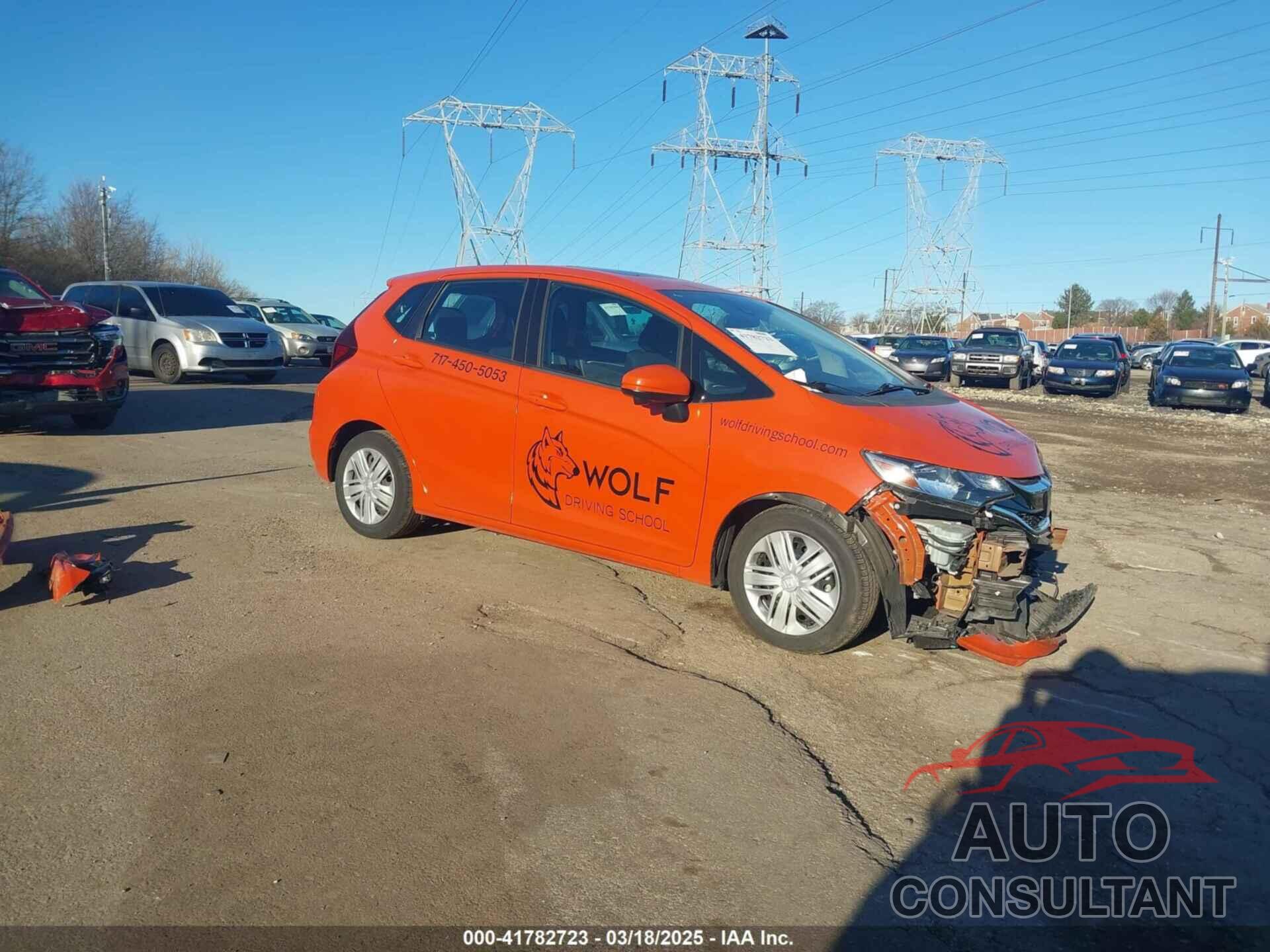 HONDA FIT 2018 - 3HGGK5H87JM702039