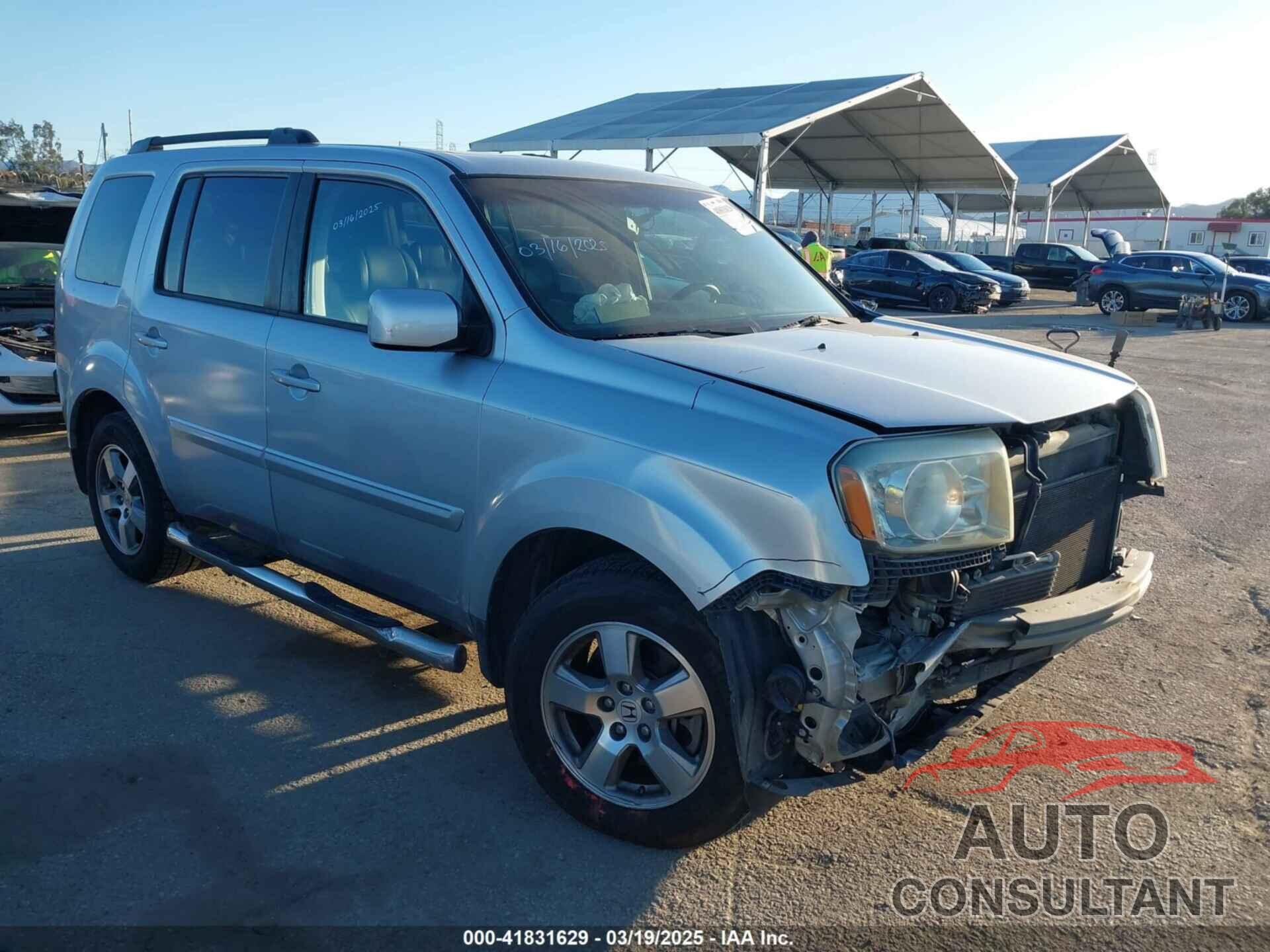 HONDA PILOT 2011 - 5FNYF3H54BB018492