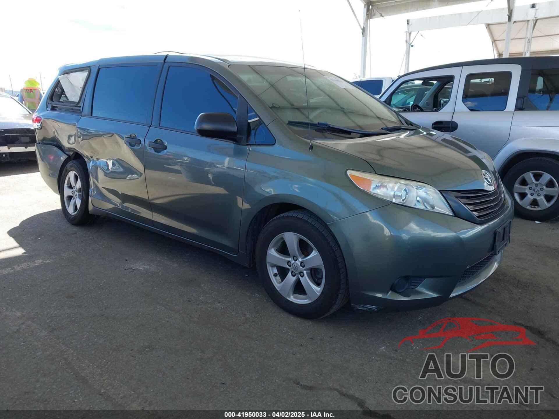 TOYOTA SIENNA 2014 - 5TDZK3DC6ES441417