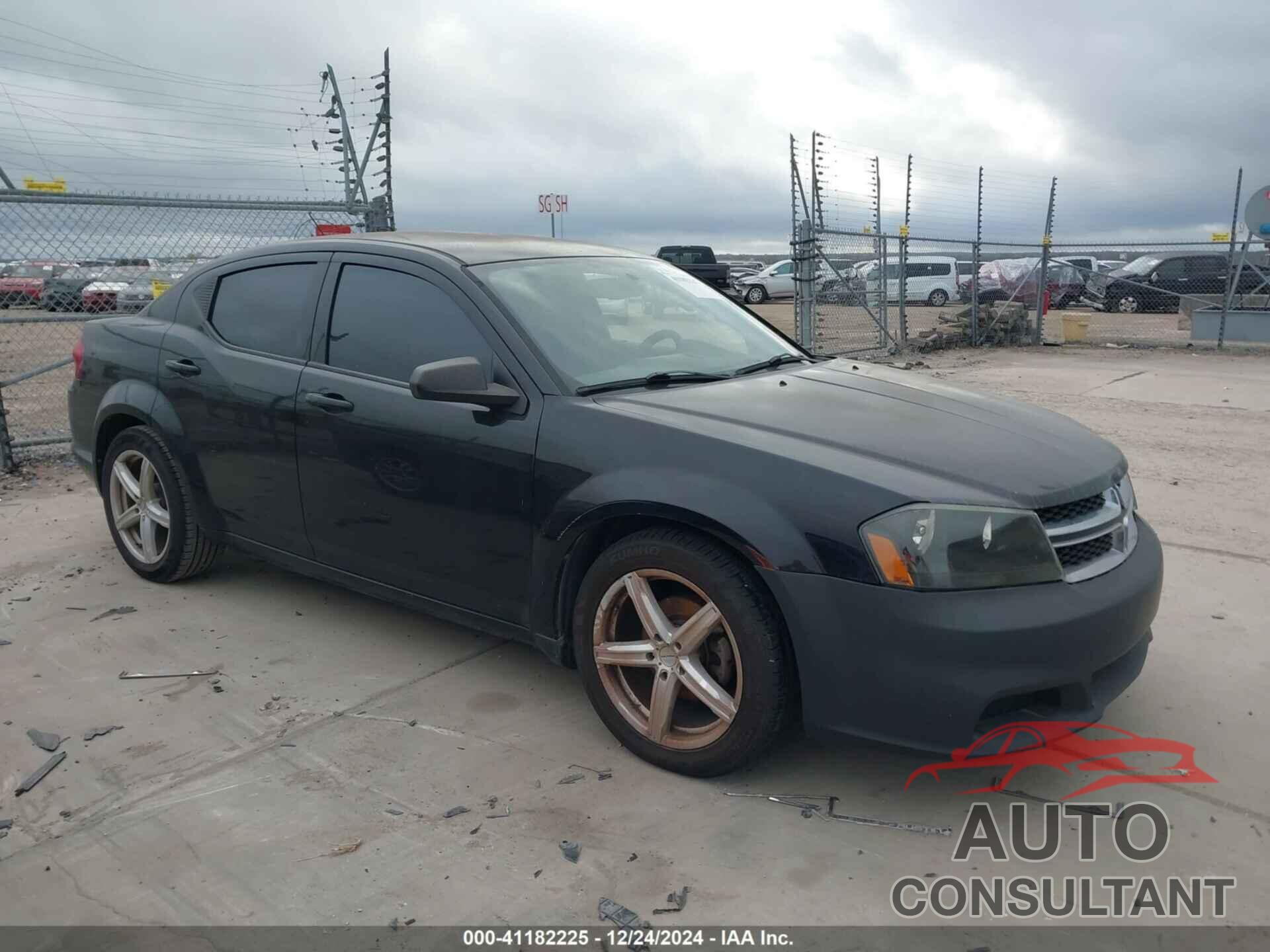 DODGE AVENGER 2013 - 1C3CDZABXDN687989