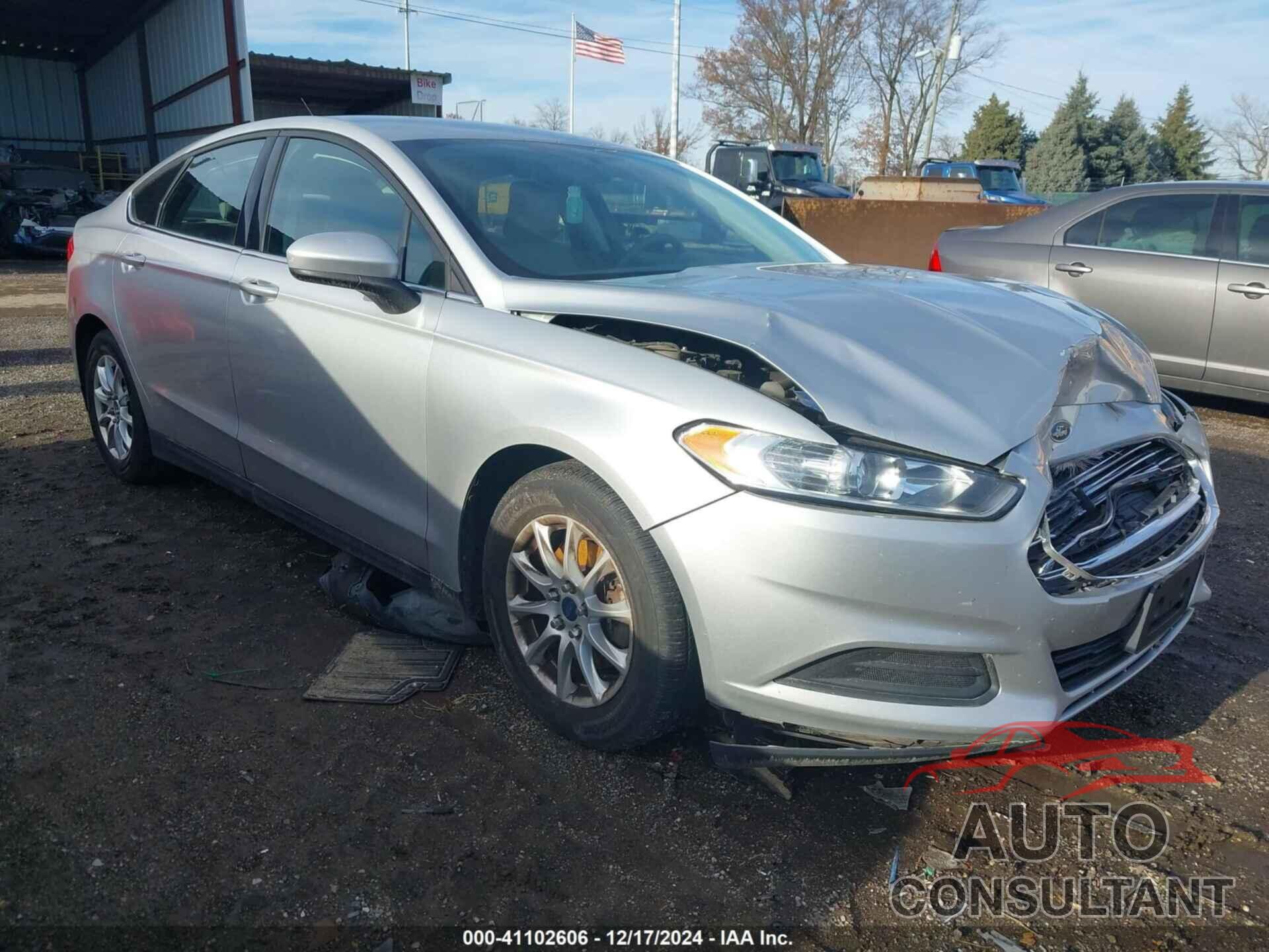 FORD FUSION 2016 - 1FA6P0G73G5109953