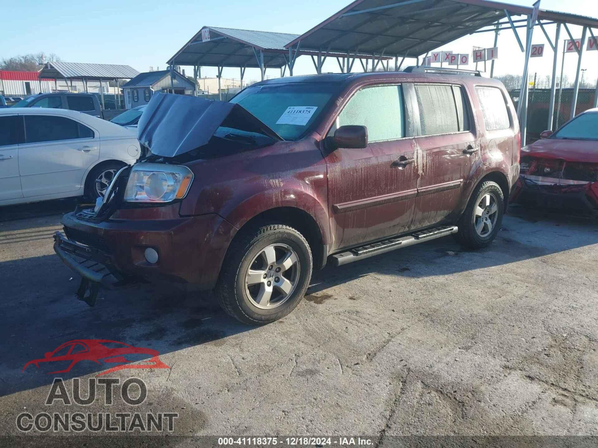 HONDA PILOT 2011 - 5FNYF4H60BB015491