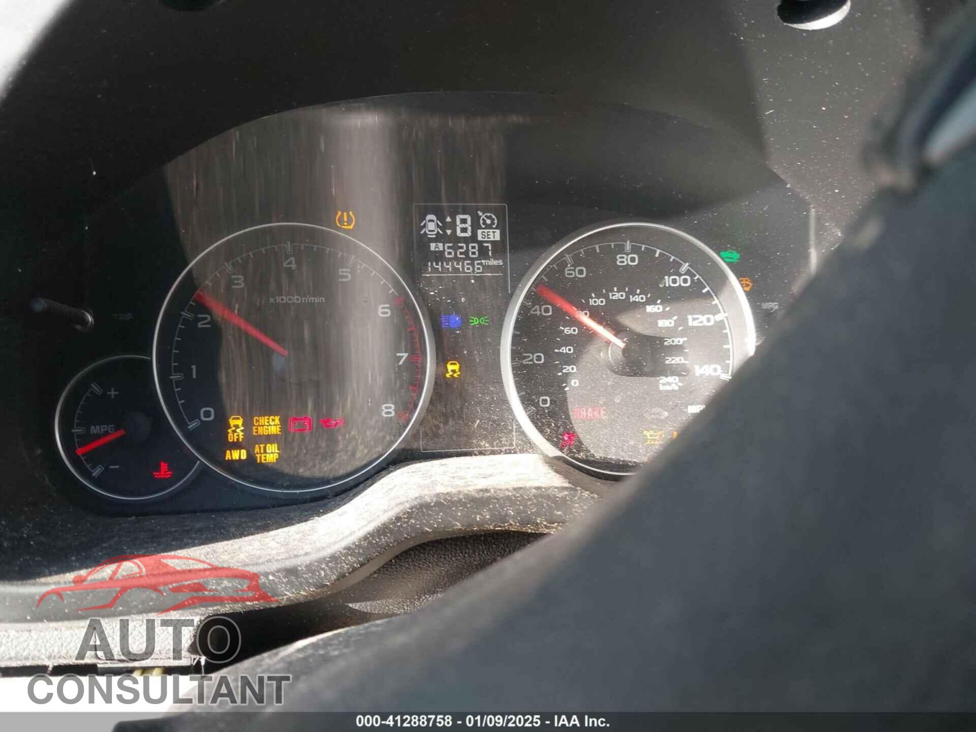 SUBARU OUTBACK 2013 - 4S4BRCCC3D3252654