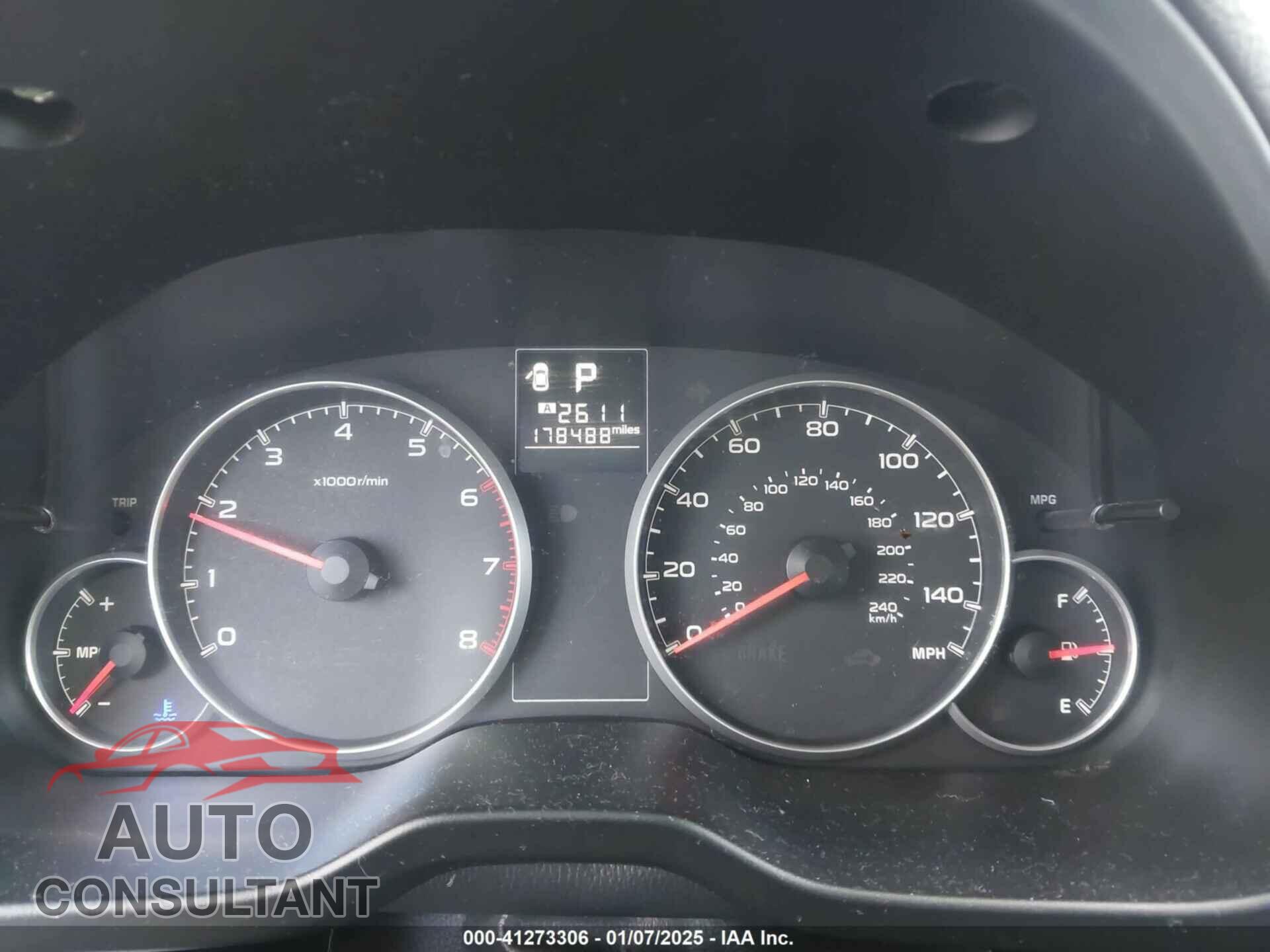 SUBARU OUTBACK 2014 - 4S4BRCAC2E3292745