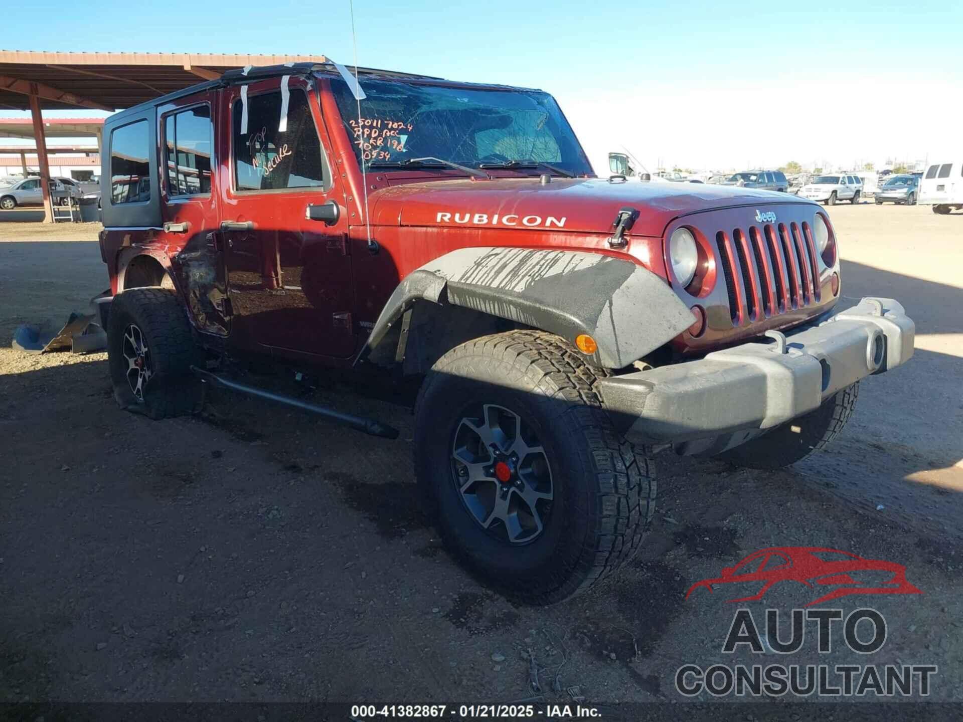 JEEP WRANGLER UNLIMITED 2010 - 1J4BA6H14AL110534