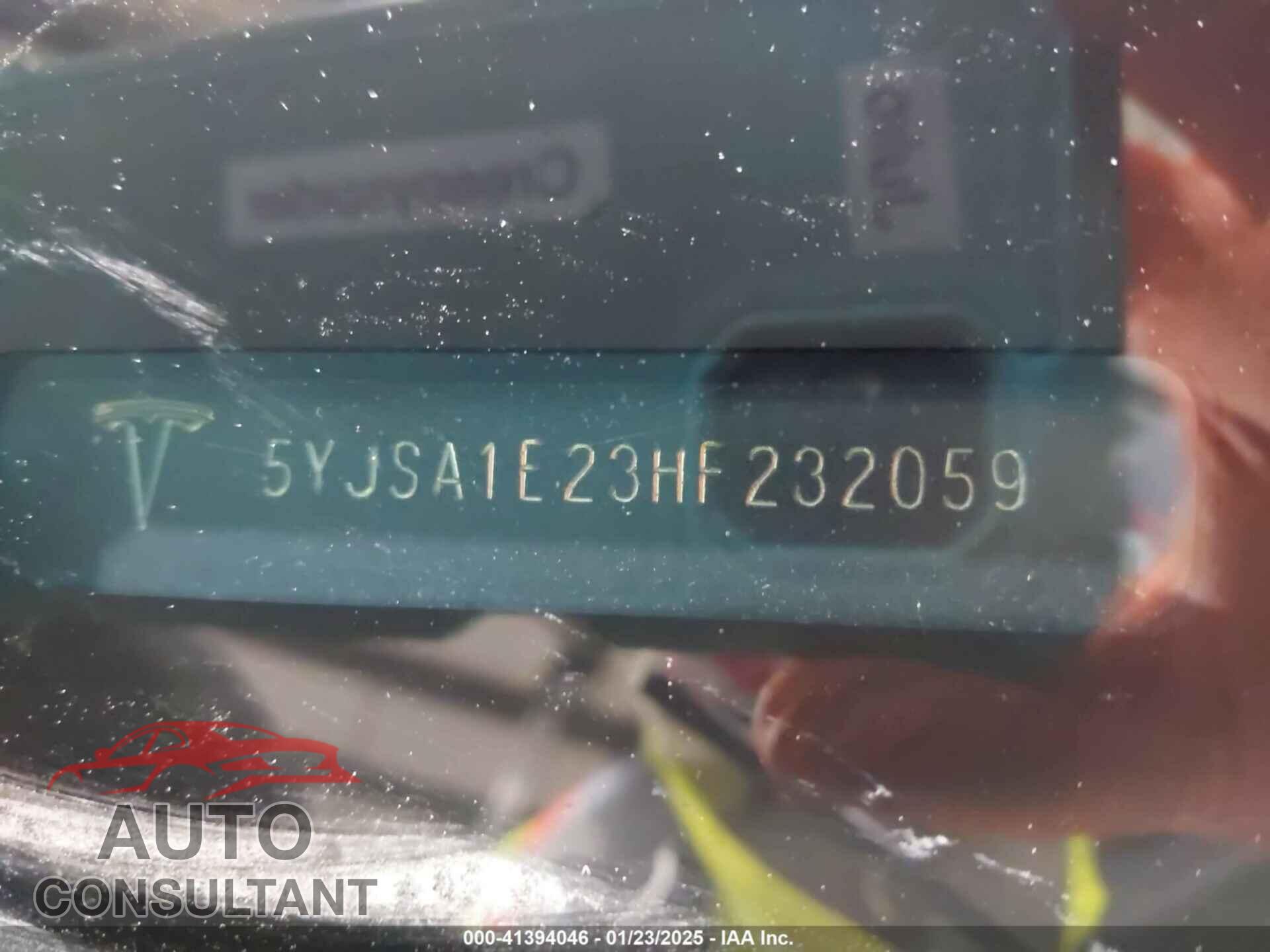 TESLA MODEL S 2017 - 5YJSA1E23HF232059