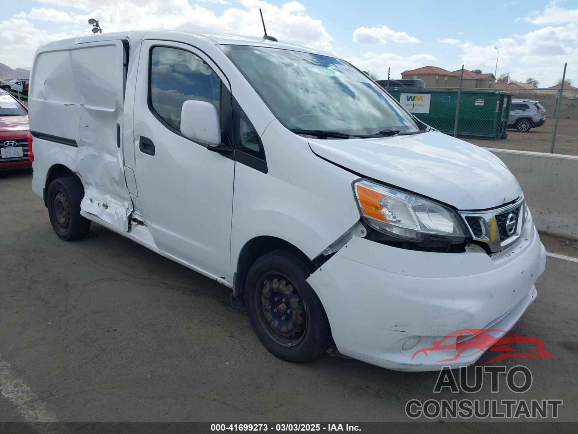 NISSAN NV200 2014 - 3N6CM0KN2EK699543