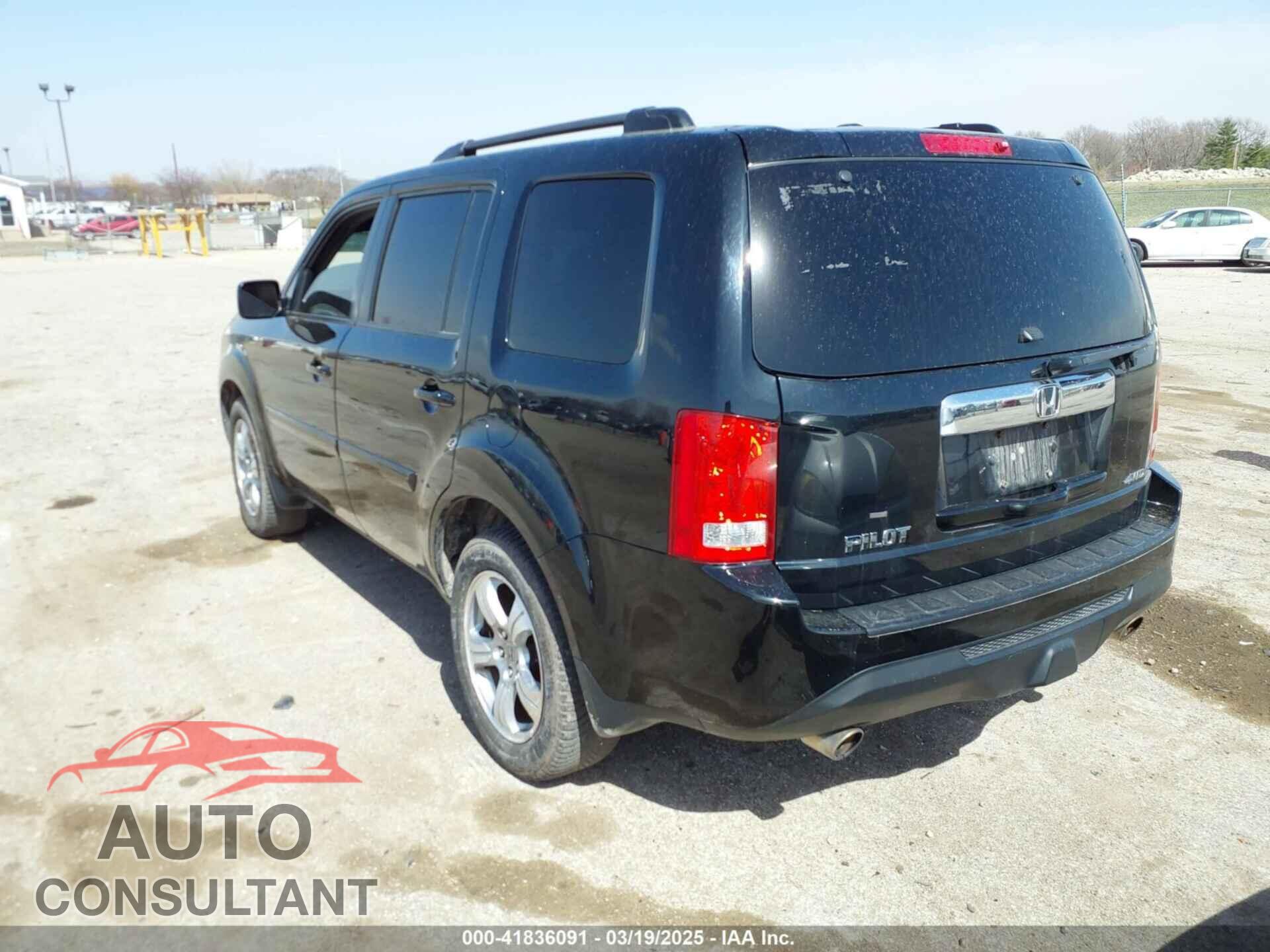 HONDA PILOT 2013 - 5FNYF4H54DB037357