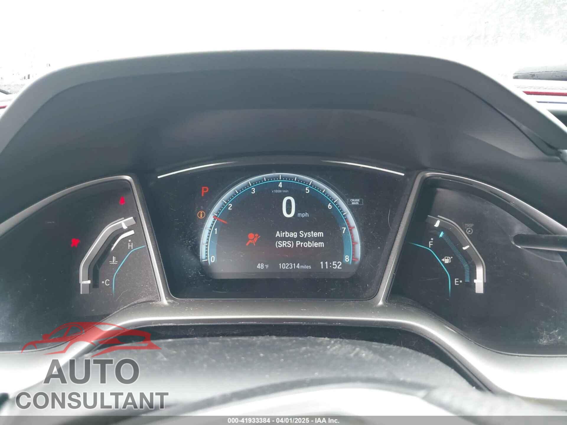 HONDA CIVIC 2018 - 19XFC2F77JE208564