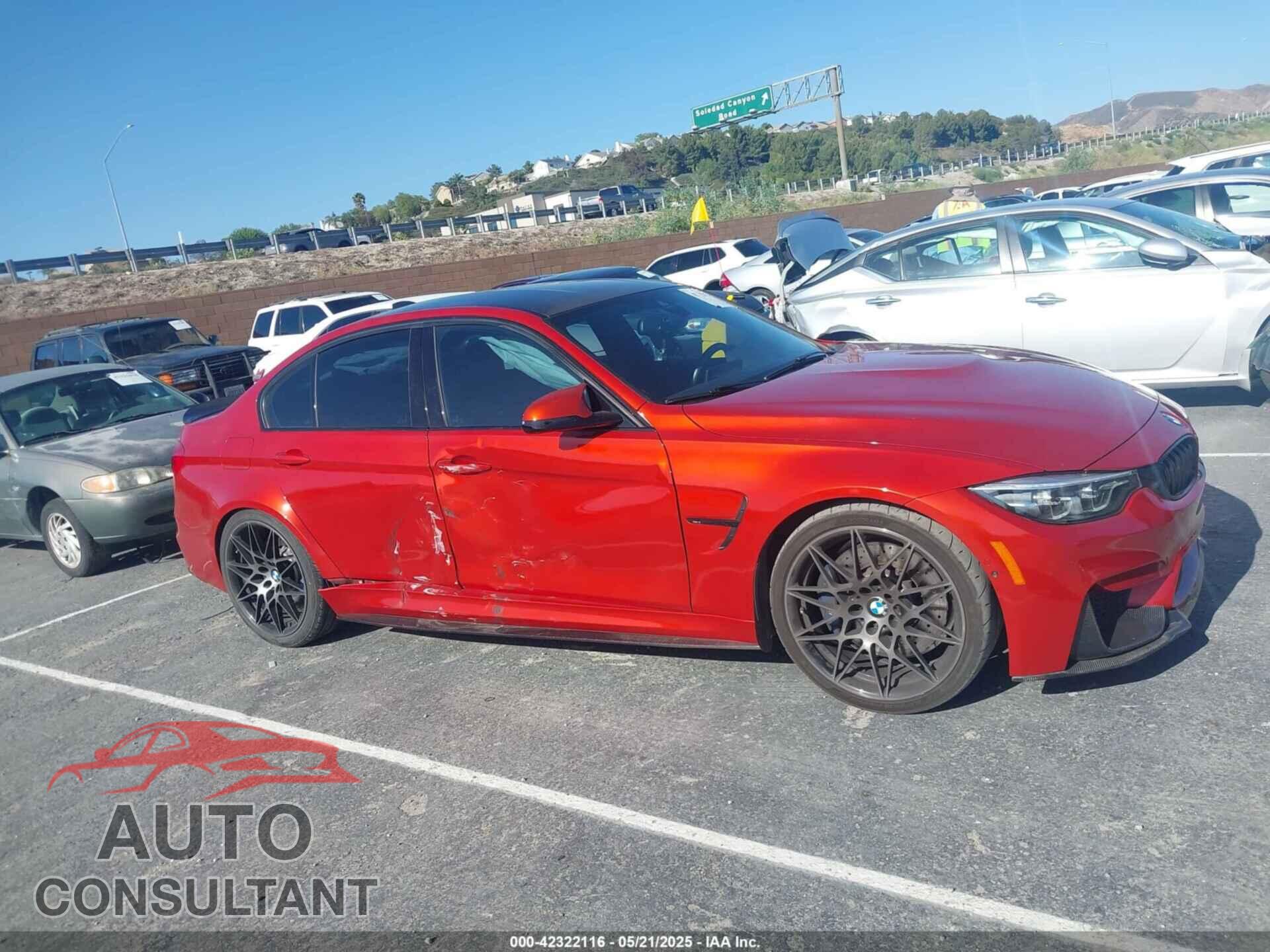 BMW M3 2018 - WBS8M9C5XJ5K98606
