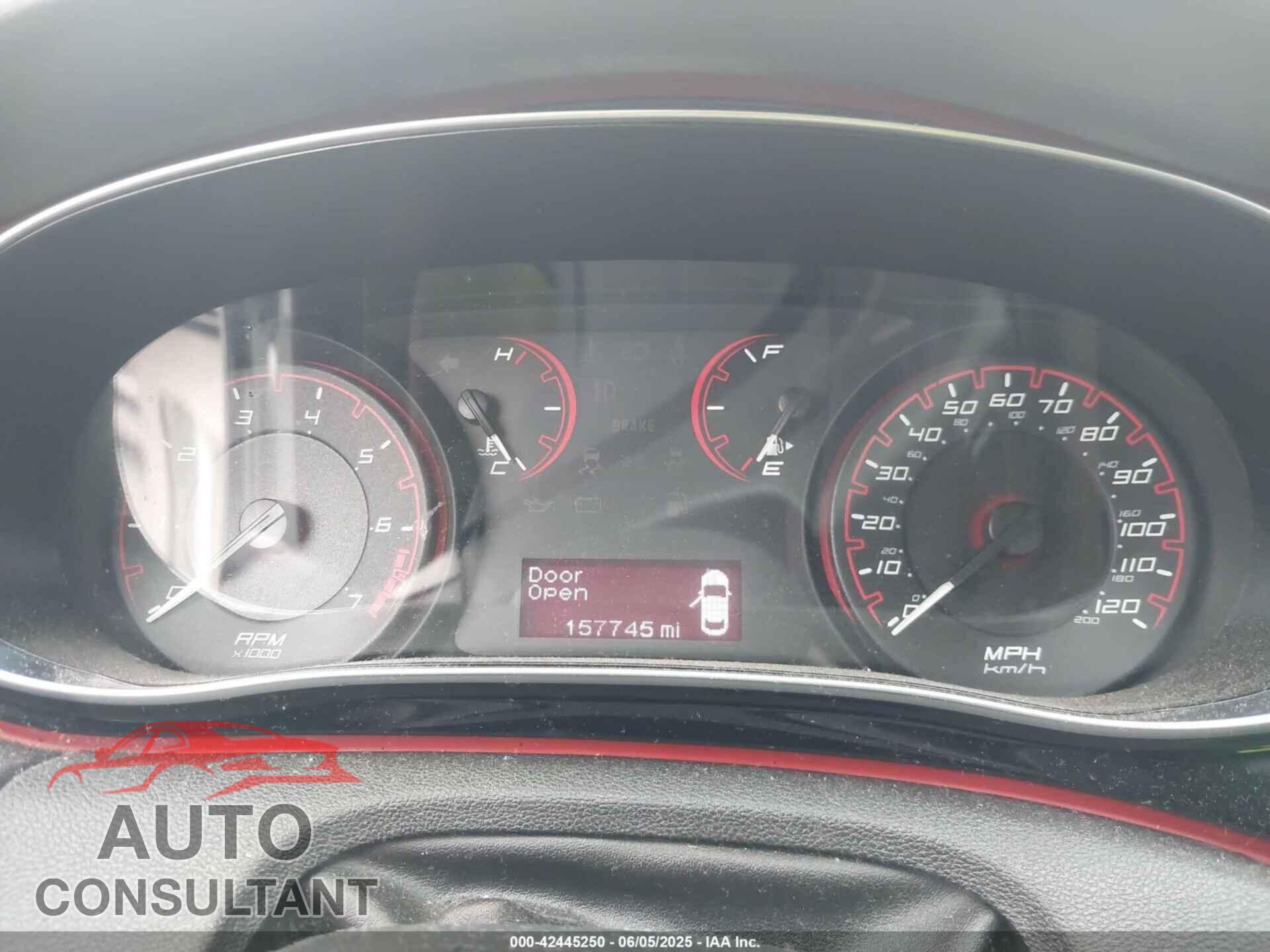 DODGE DART 2015 - 1C3CDFAA3FD378749