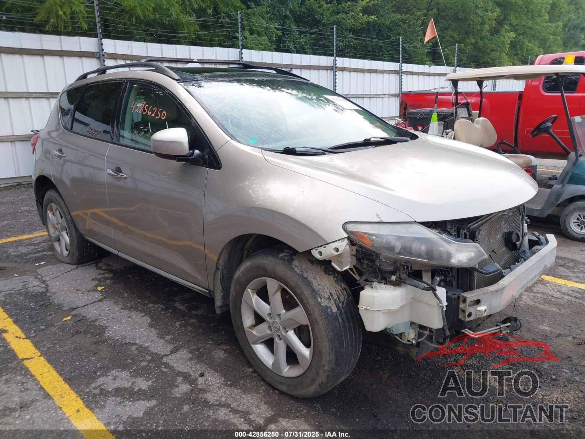 NISSAN MURANO 2010 - JN8AZ1MW6AW101271