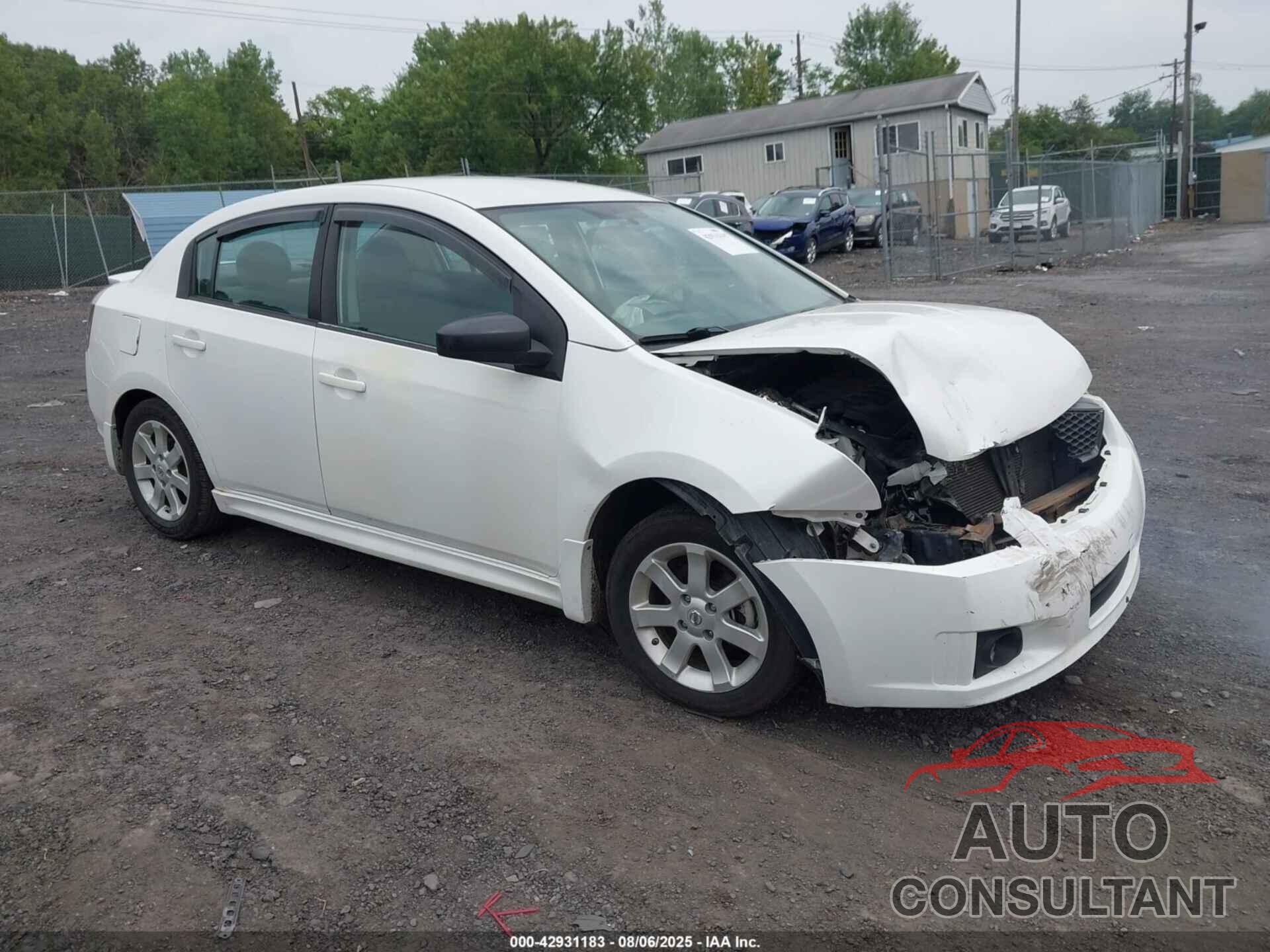 NISSAN SENTRA 2012 - 3N1AB6AP1CL703159