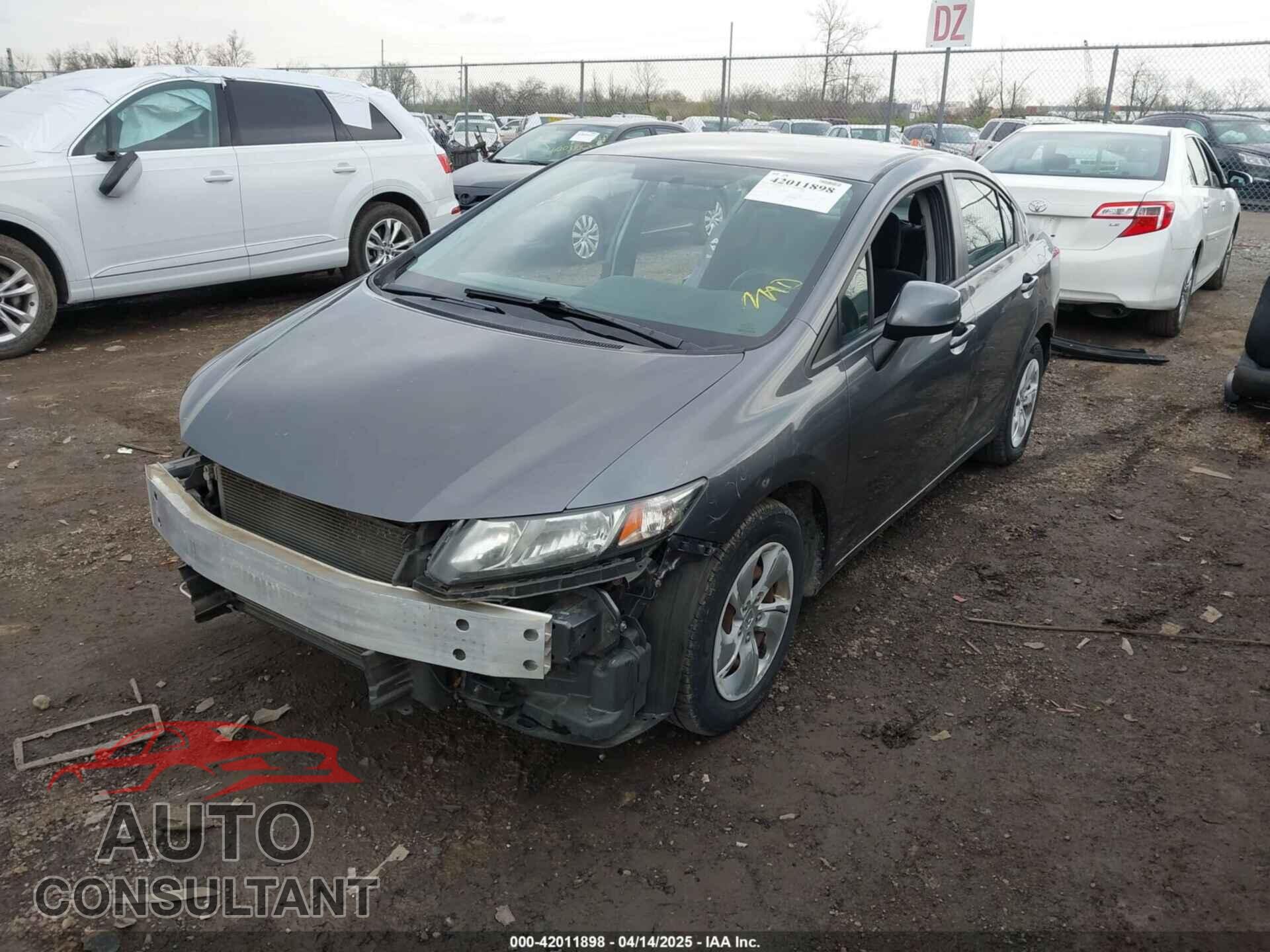 HONDA CIVIC 2013 - 19XFB2F53DE066770