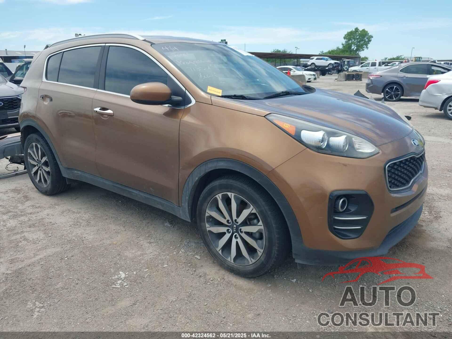 KIA SPORTAGE 2017 - KNDPN3ACXH7106176