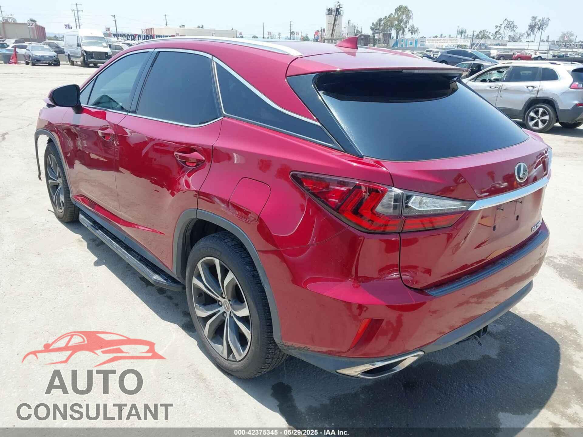 LEXUS RX 350 2017 - 2T2BZMCA9HC088117