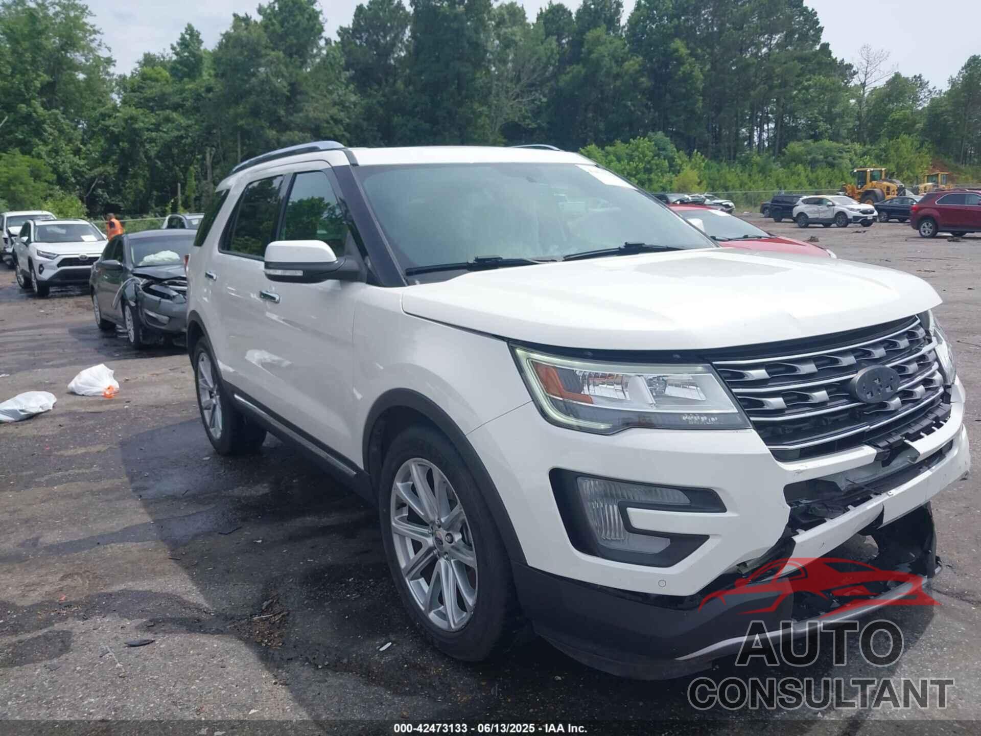 FORD EXPLORER 2017 - 1FM5K7F80HGC13728