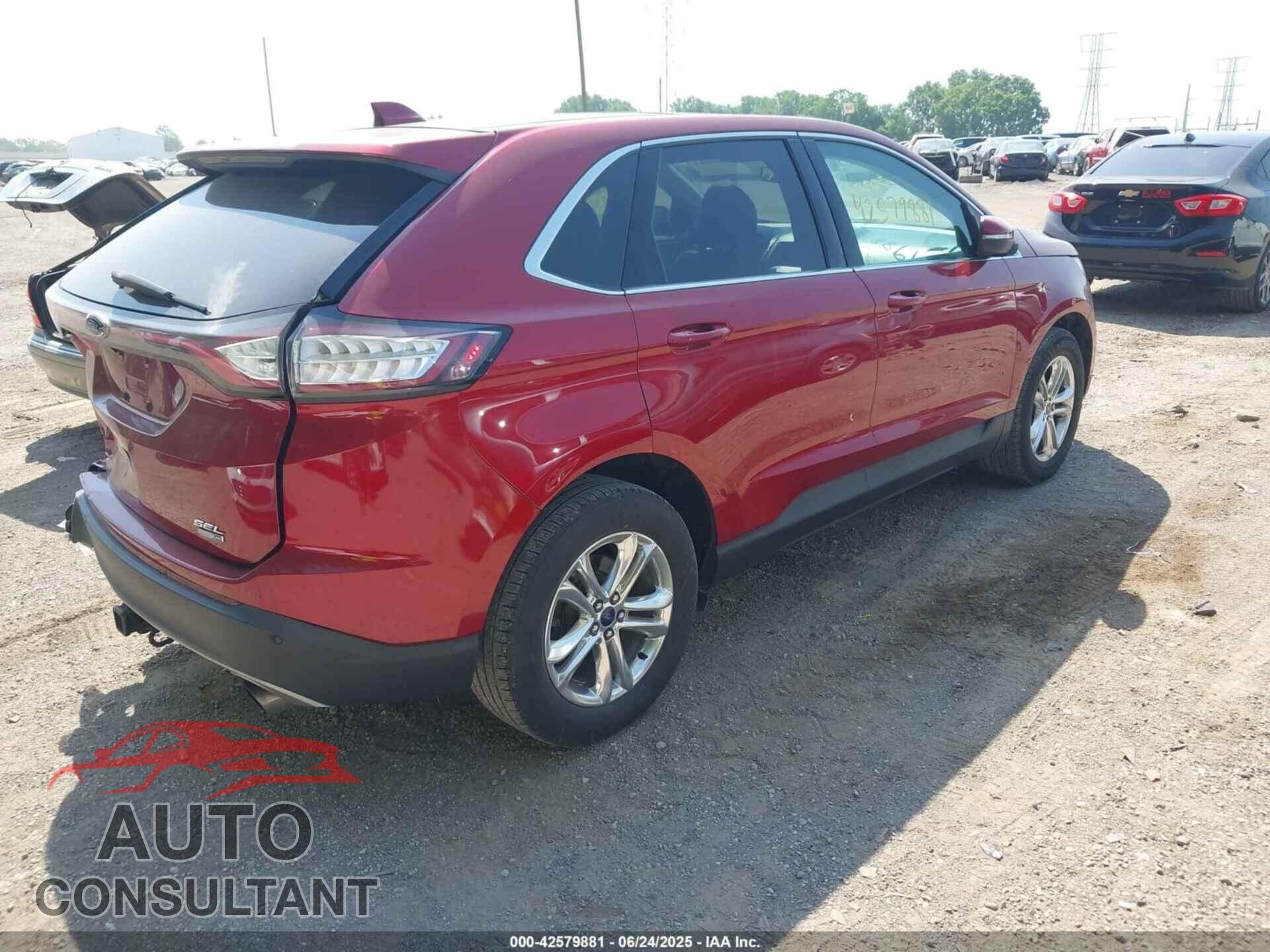 FORD EDGE 2015 - 2FMTK4J98FBC30612