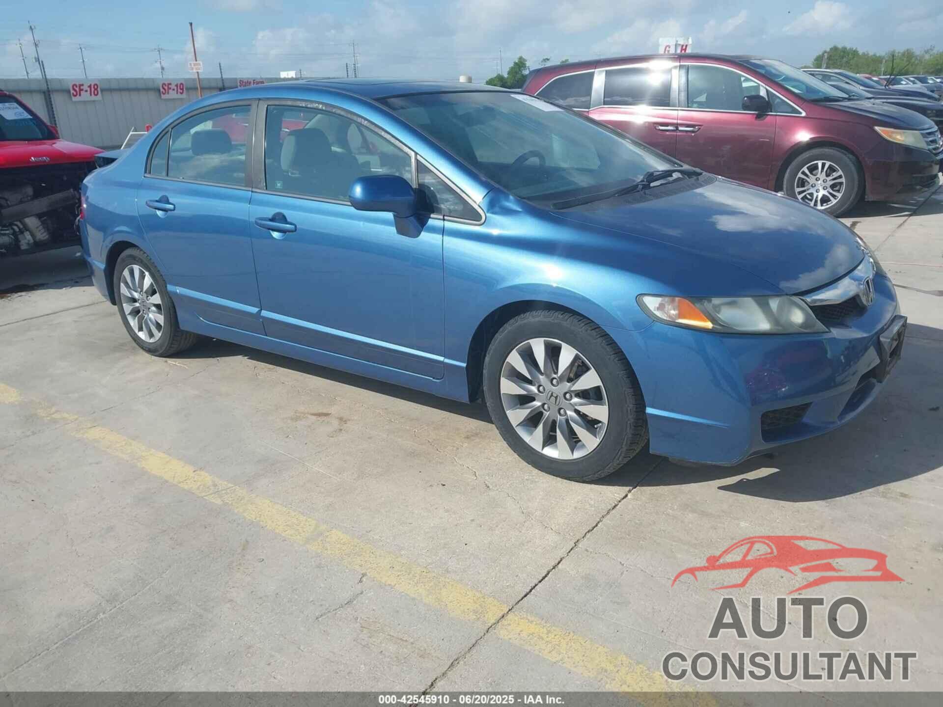 HONDA CIVIC 2009 - 19XFA16849E000212